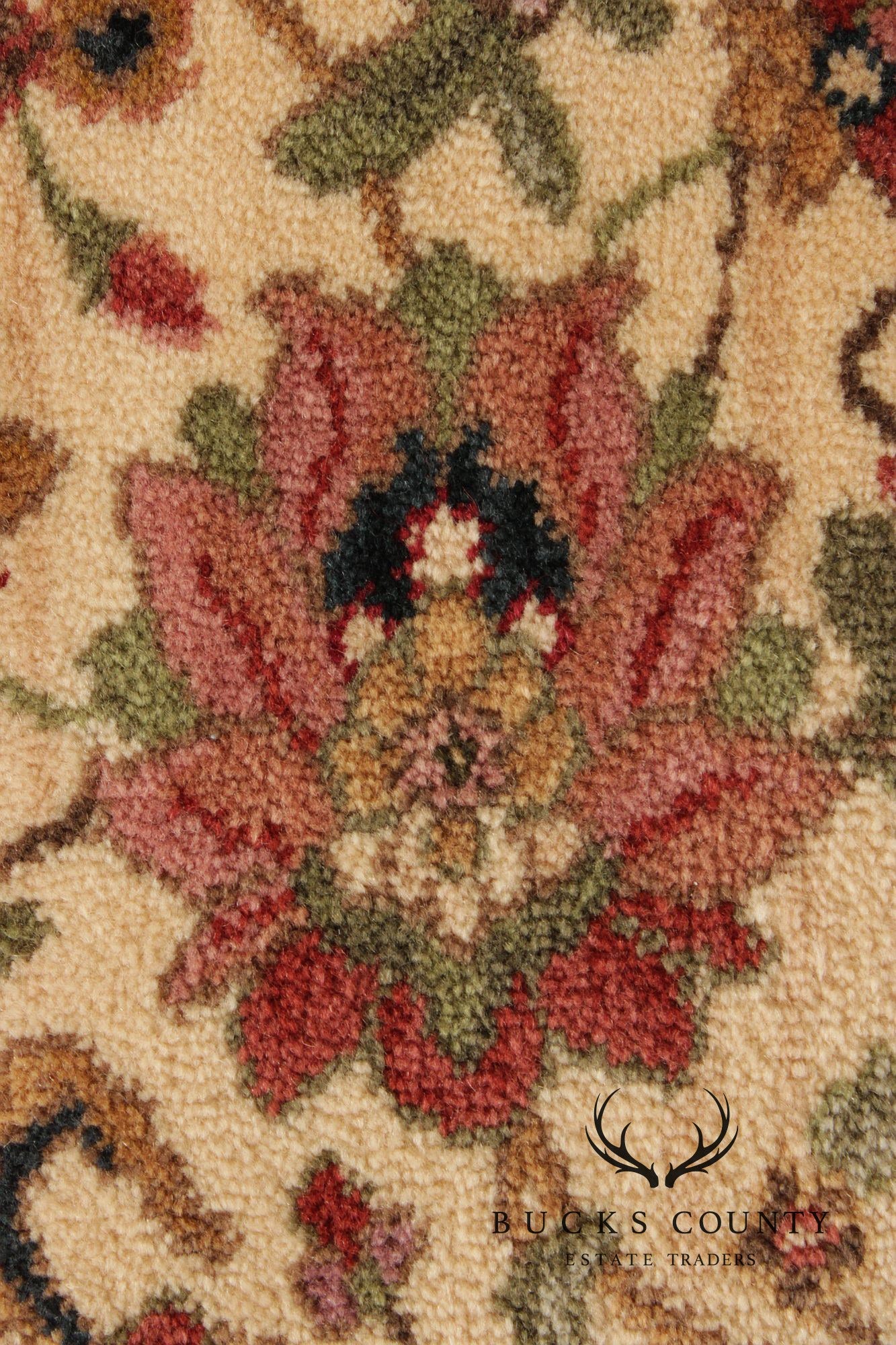 Karastan Indo-Kerman Wool Area Rug 8'8" X 12'