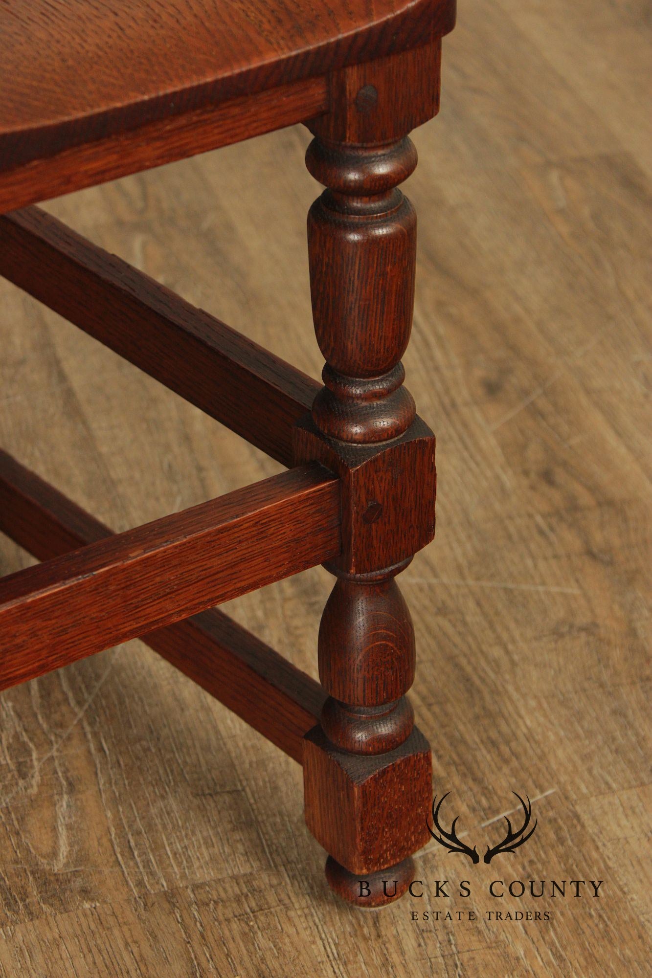 Charles Limbert Antique Mission Oak Desk Chair