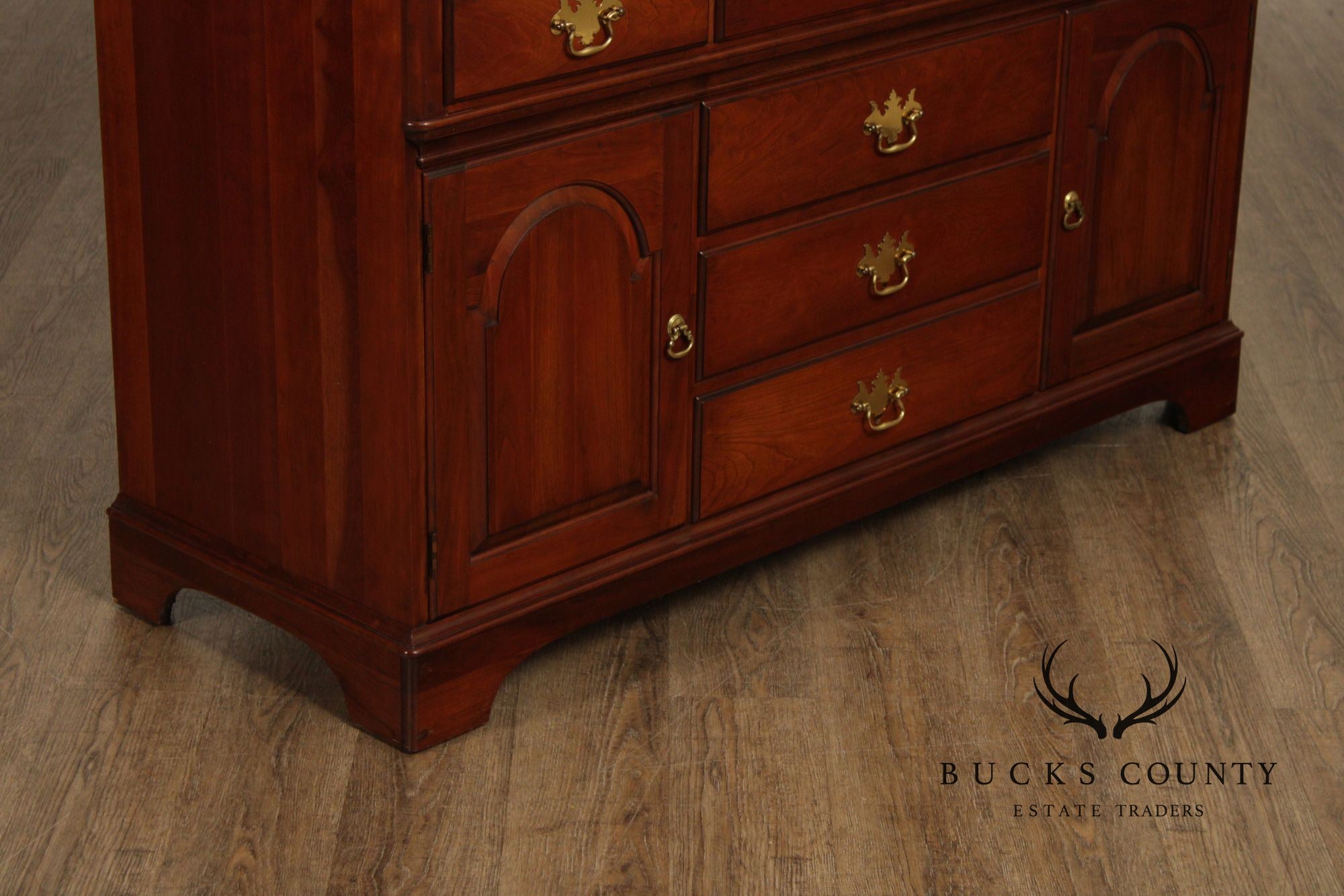 Pennsylvania House Cherry Chippendale Style China Cabinet