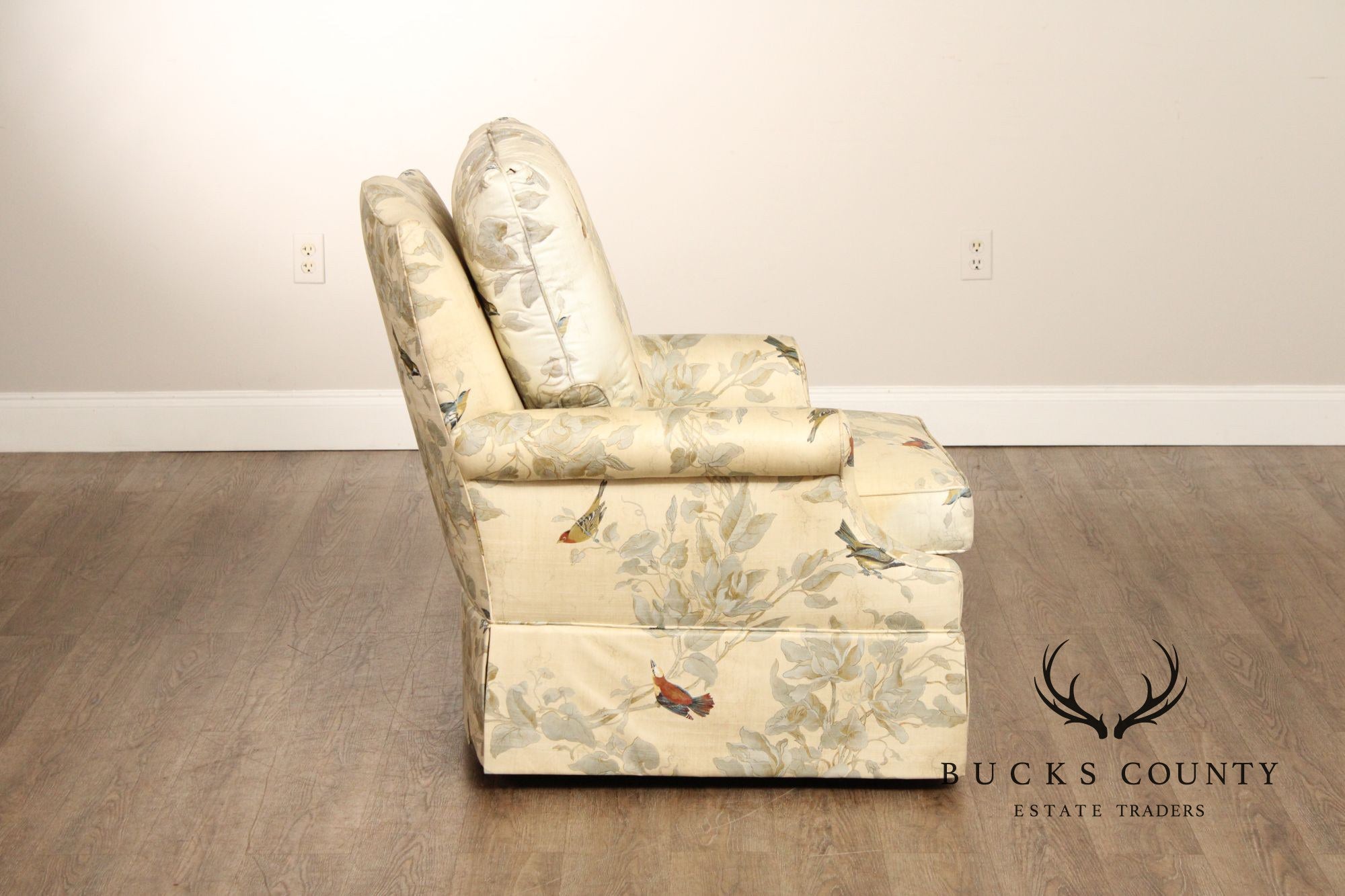 Jessica Charles Custom Upholstered Lounge Rocker
