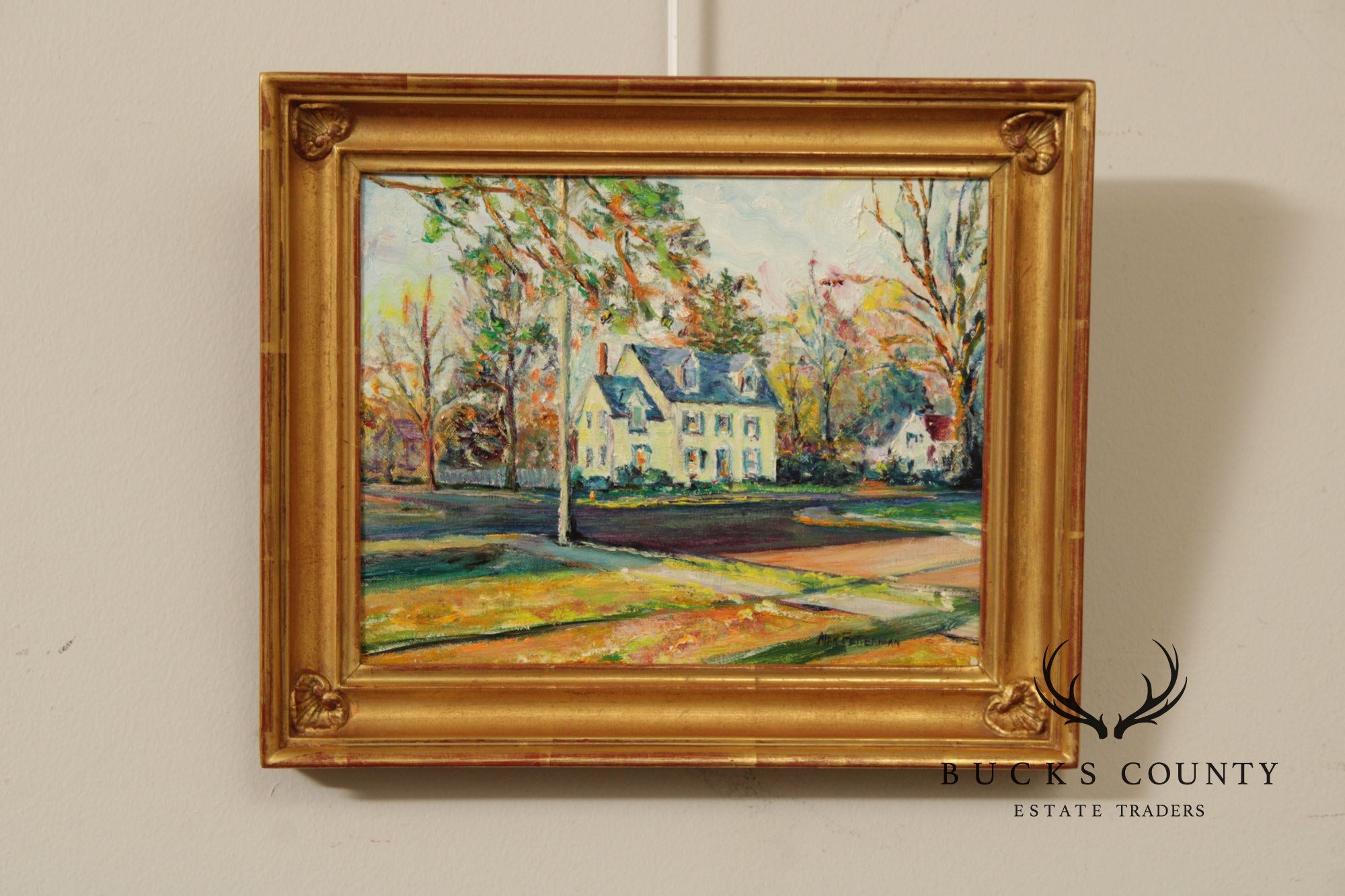 Alan Fetterman Oil Painting, 'Ashland Doylestown'