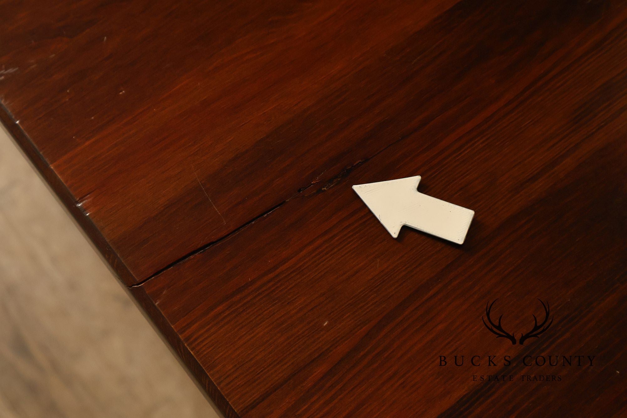 Farmhouse Style Large 8 Foot Pine Dining Table