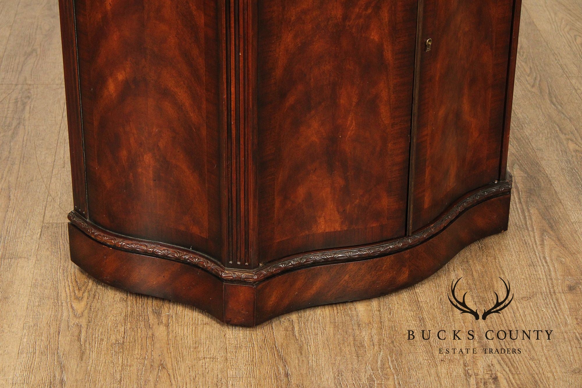 Theodore Alexander Regency Style Mahogany Cabinet