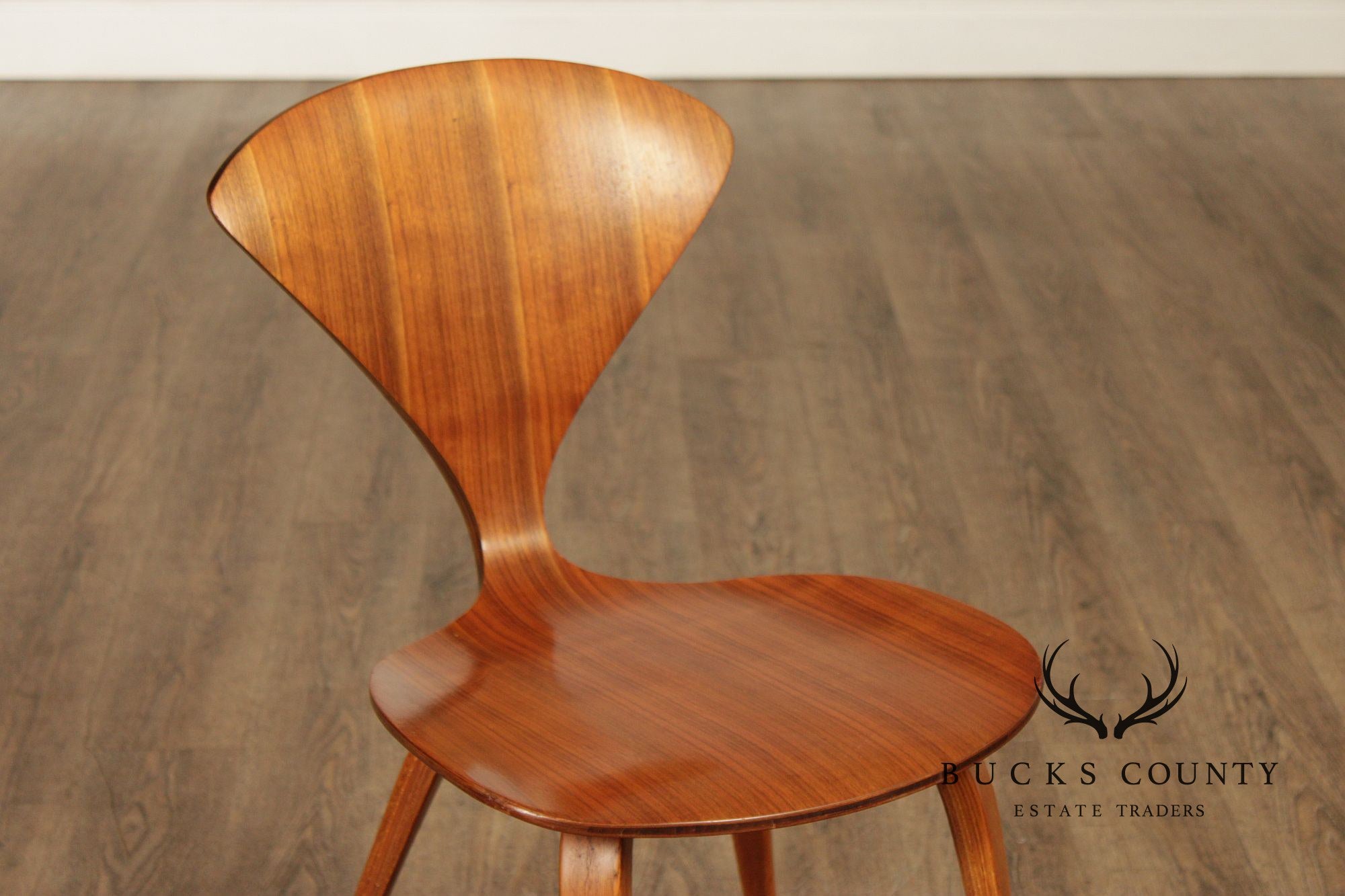 Norman Cherner Mid Century Modern Set of Five Hourglass Side Chairs