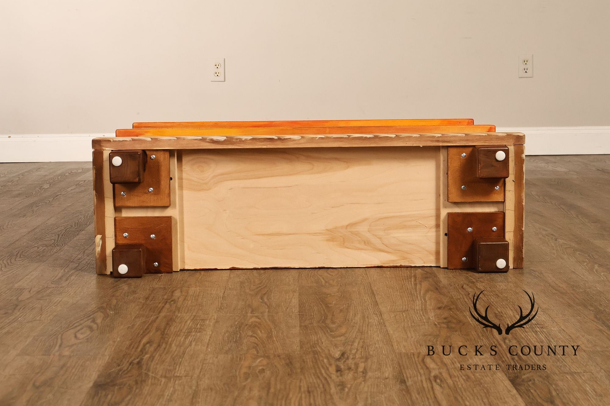 Sticks Artisan Hand Painted Open Bookcase