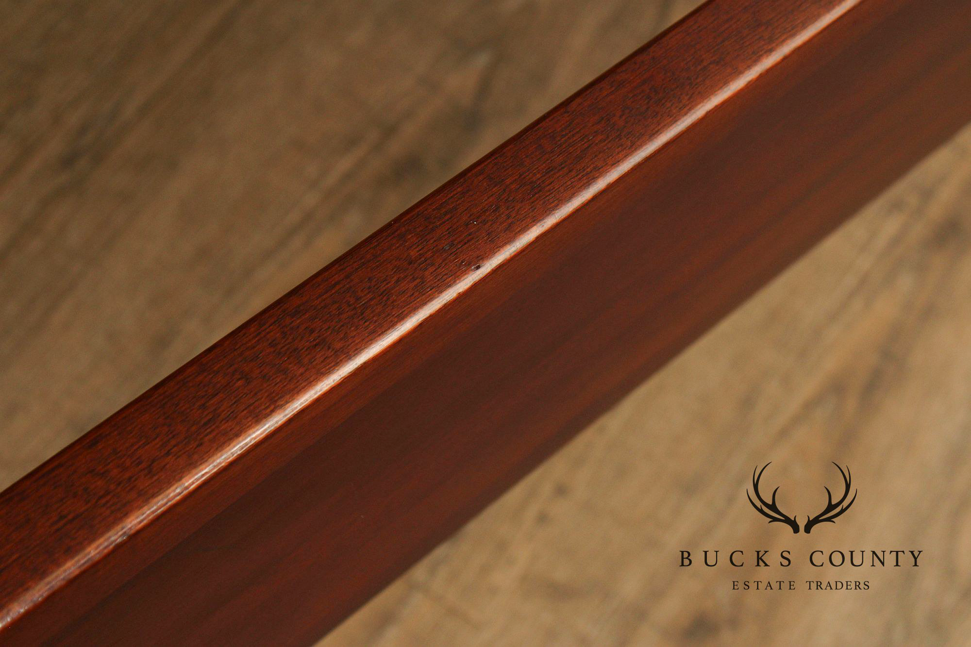 Link Taylor Mahogany King Rice Carved Poster Bed