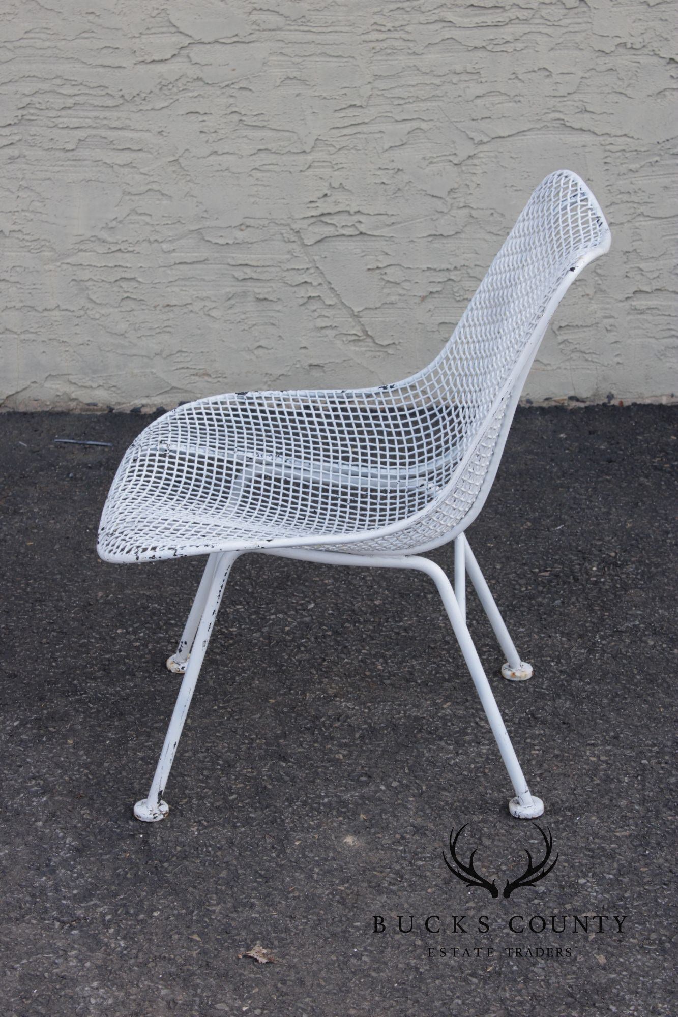 Russell Woodard Mid Century Modern Set of Four 'Sculptura' Dining Dining Chairs