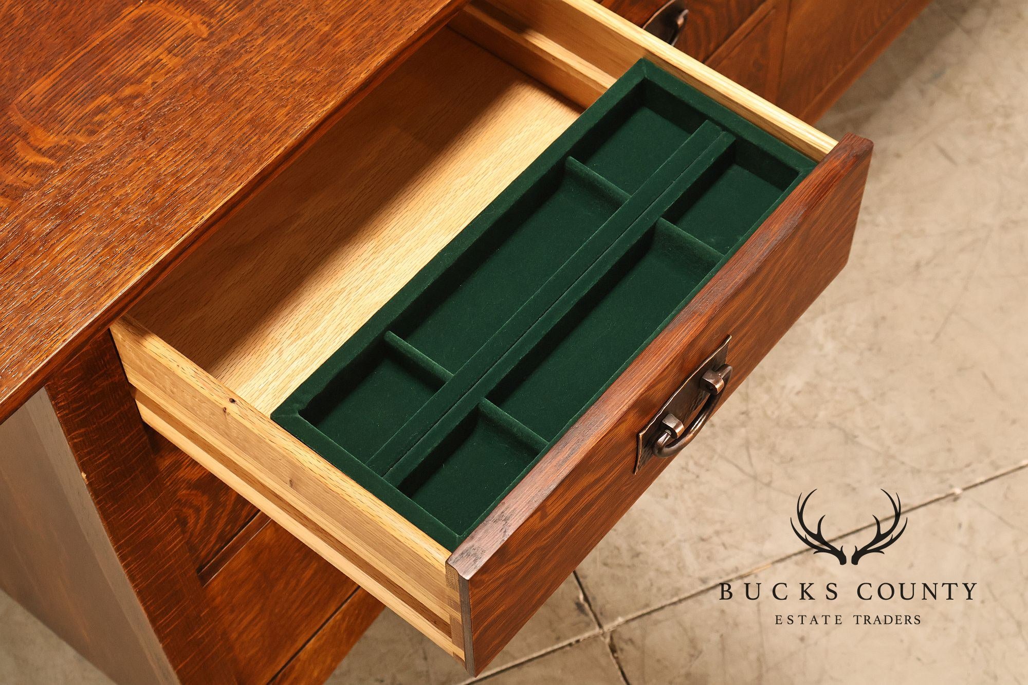 Stickley Mission Collection Oak Double Dresser