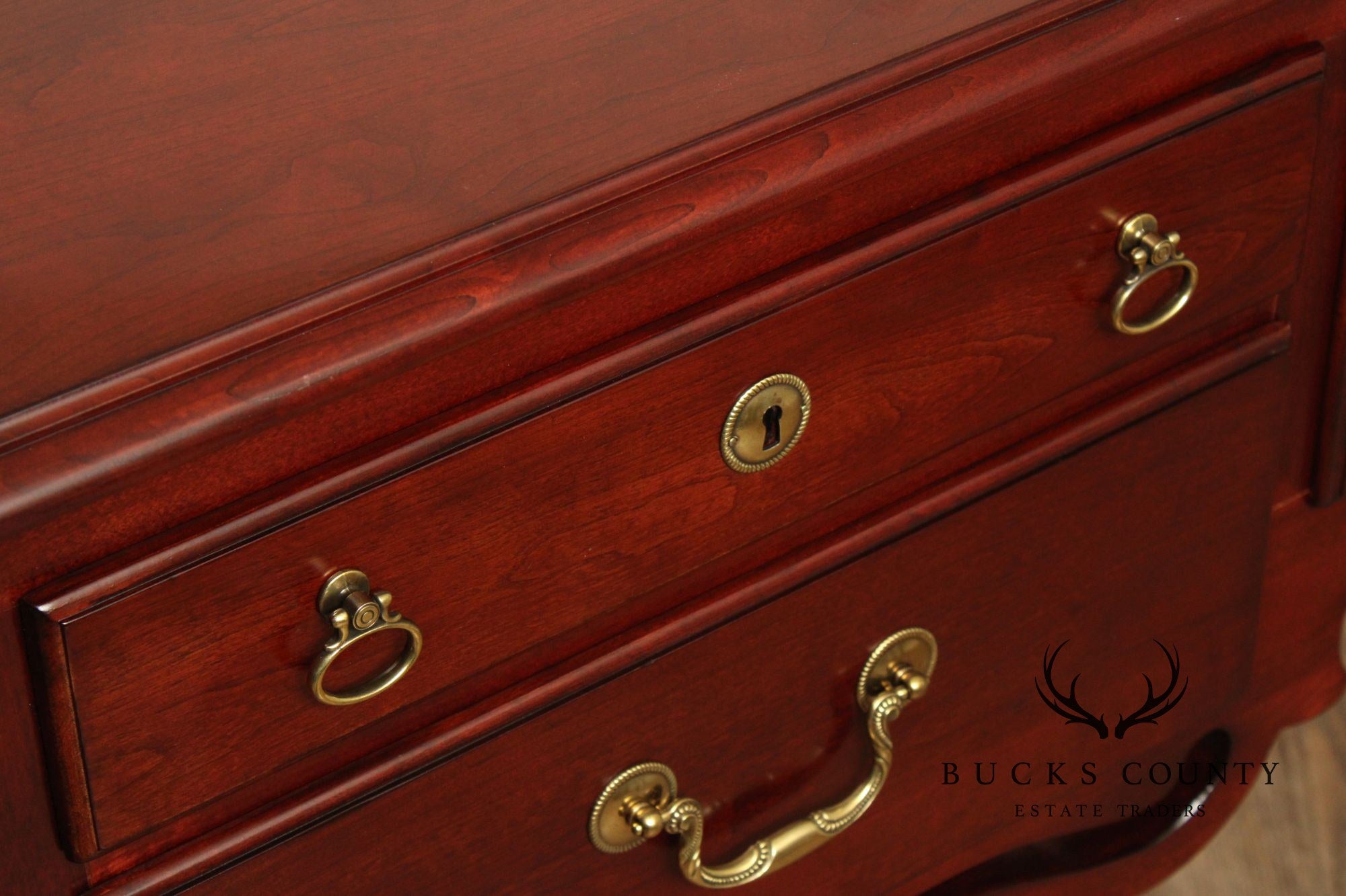 Pennsylvania House Queen Anne Style Cherry Sideboard