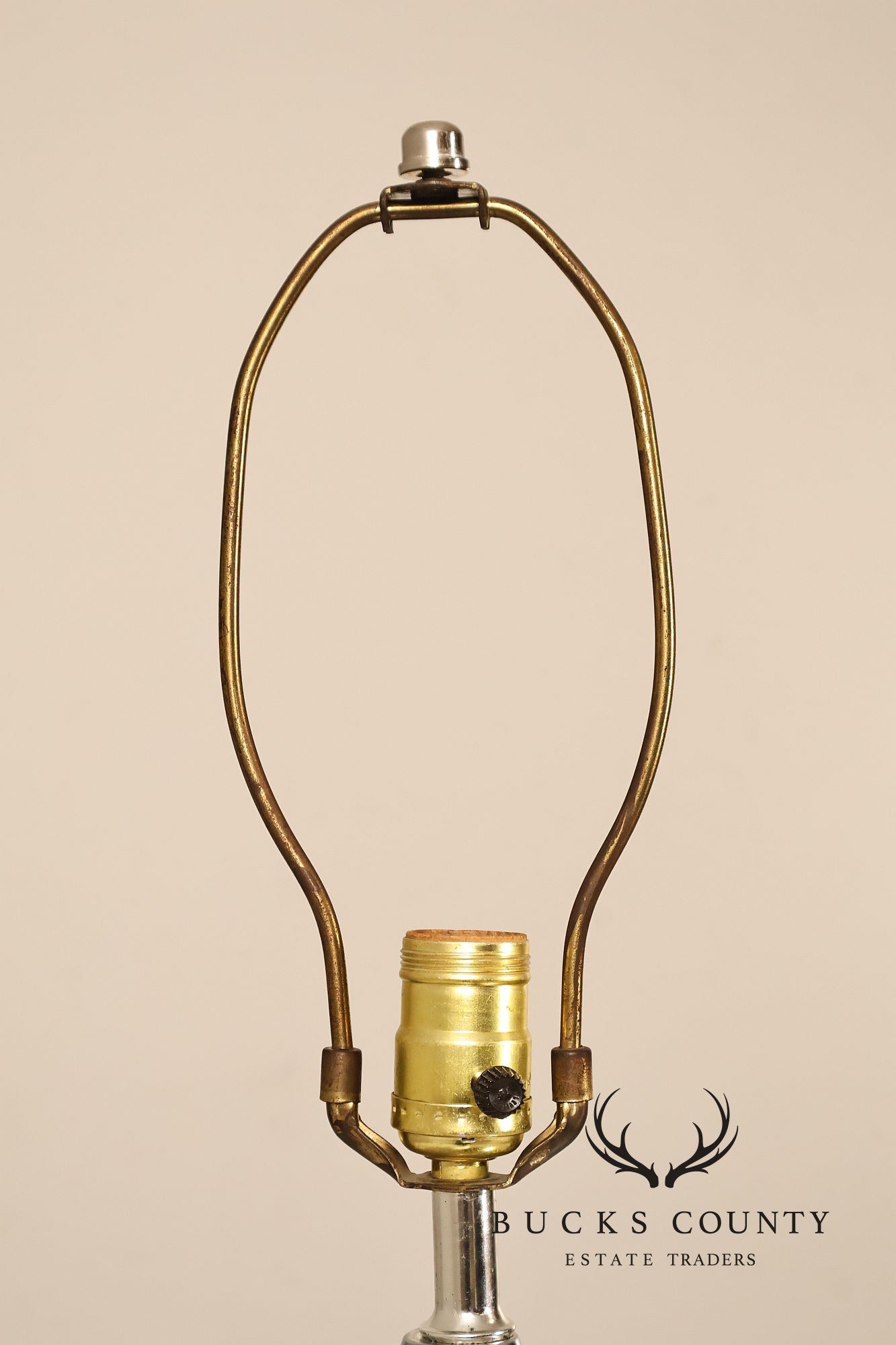 Leviton Mid Century Modern Pair of Cork Table Lamps