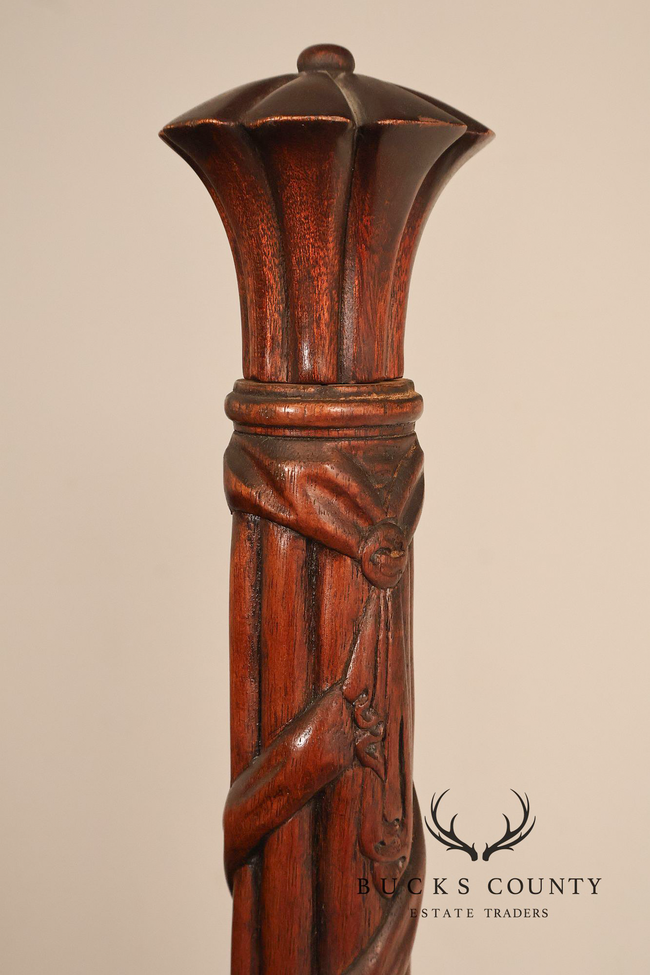 Hickory Chair King Size Mahogany Poster Bed