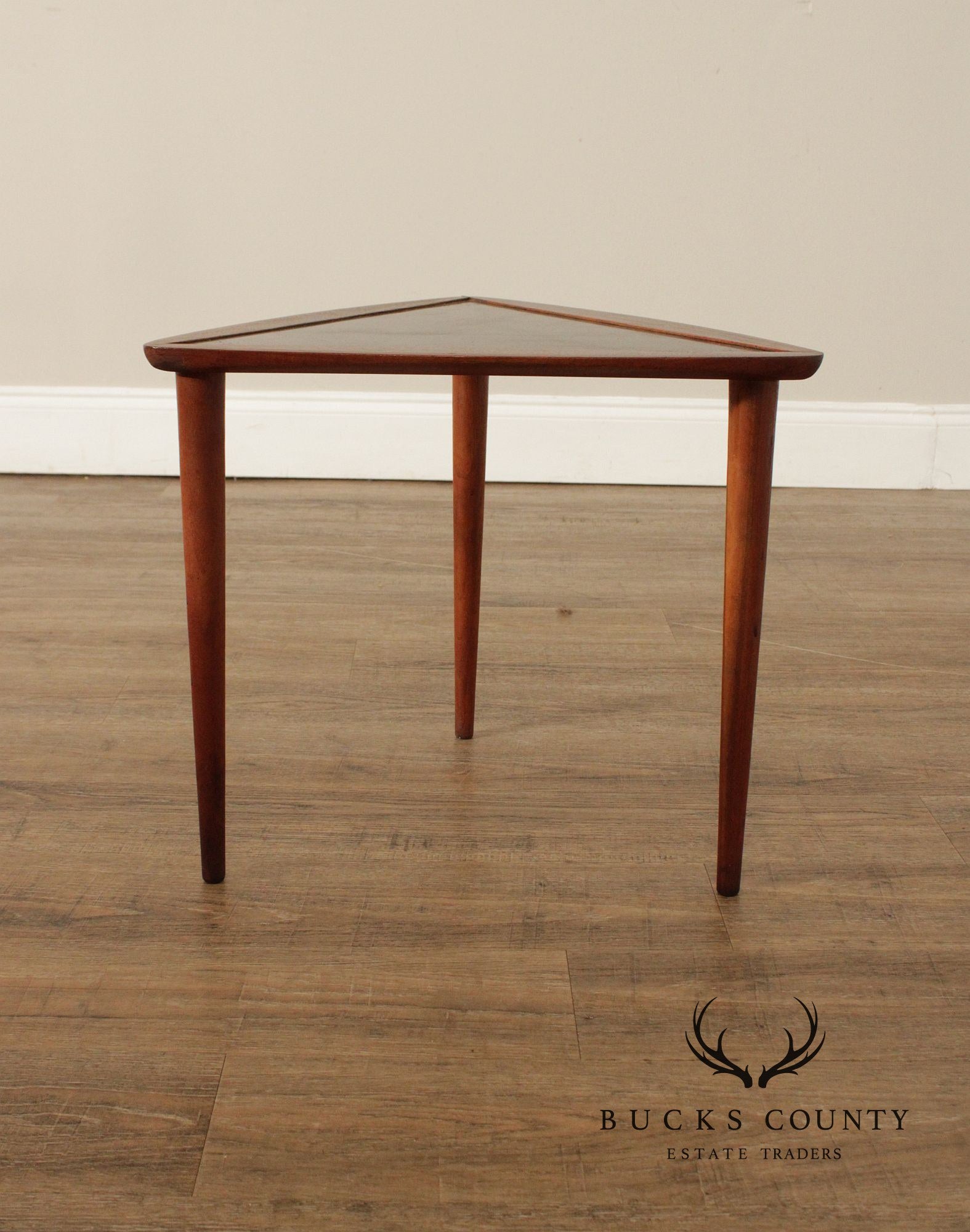 Arthur Umanoff Mid Century Modern Walnut Side Table