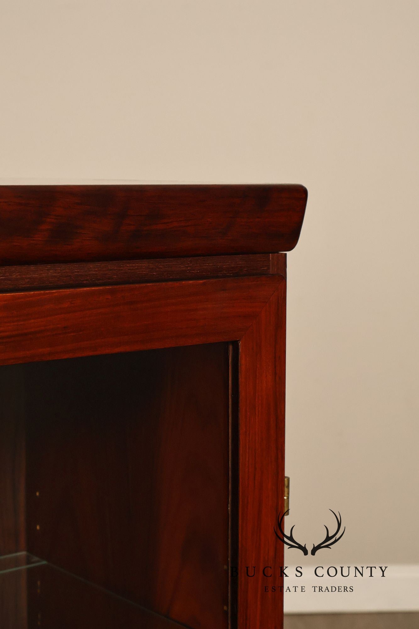 Skovby Danish Modern Four-Door Rosewood Display Bookcase