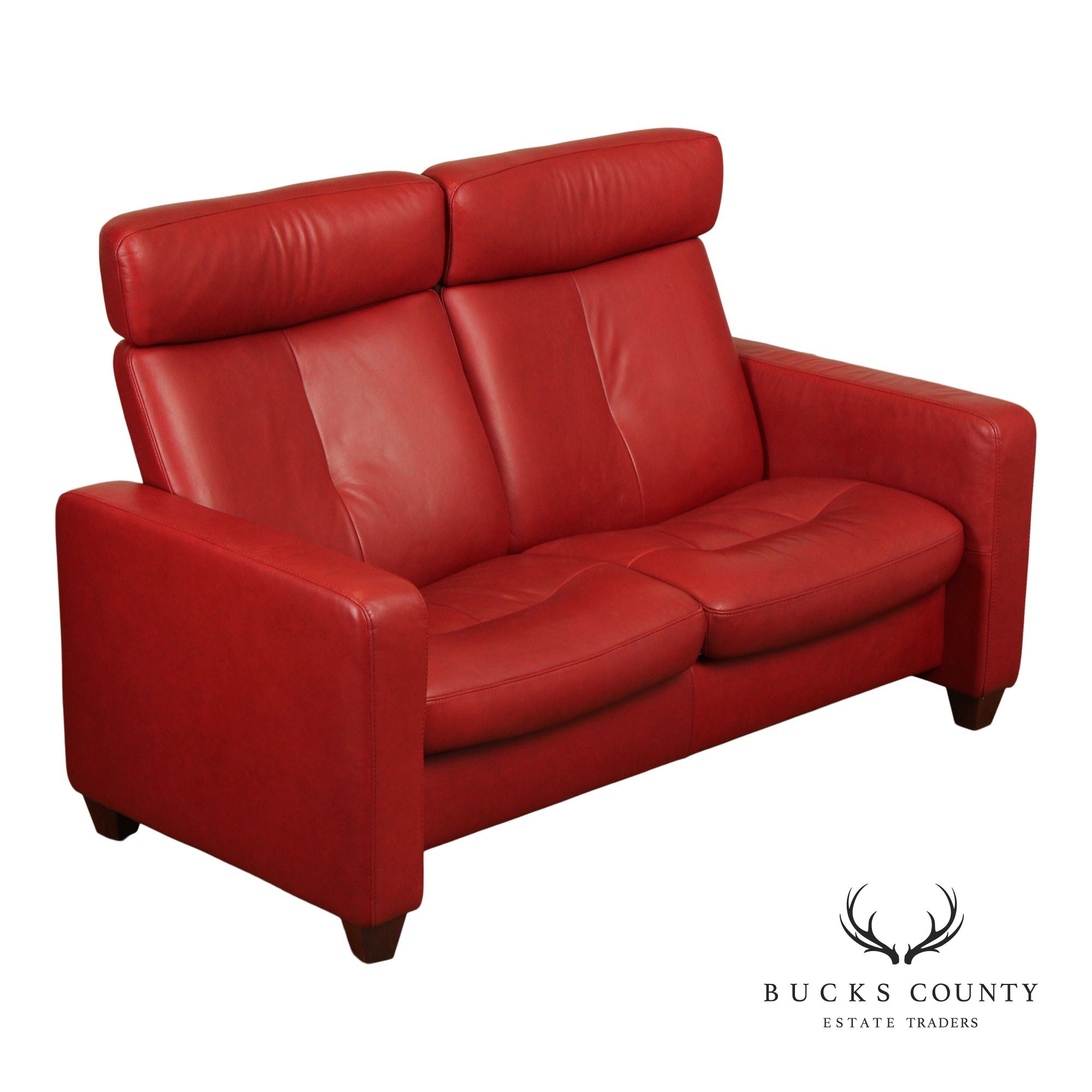Ekornes Stressless Leather 'Arion' Loveseat