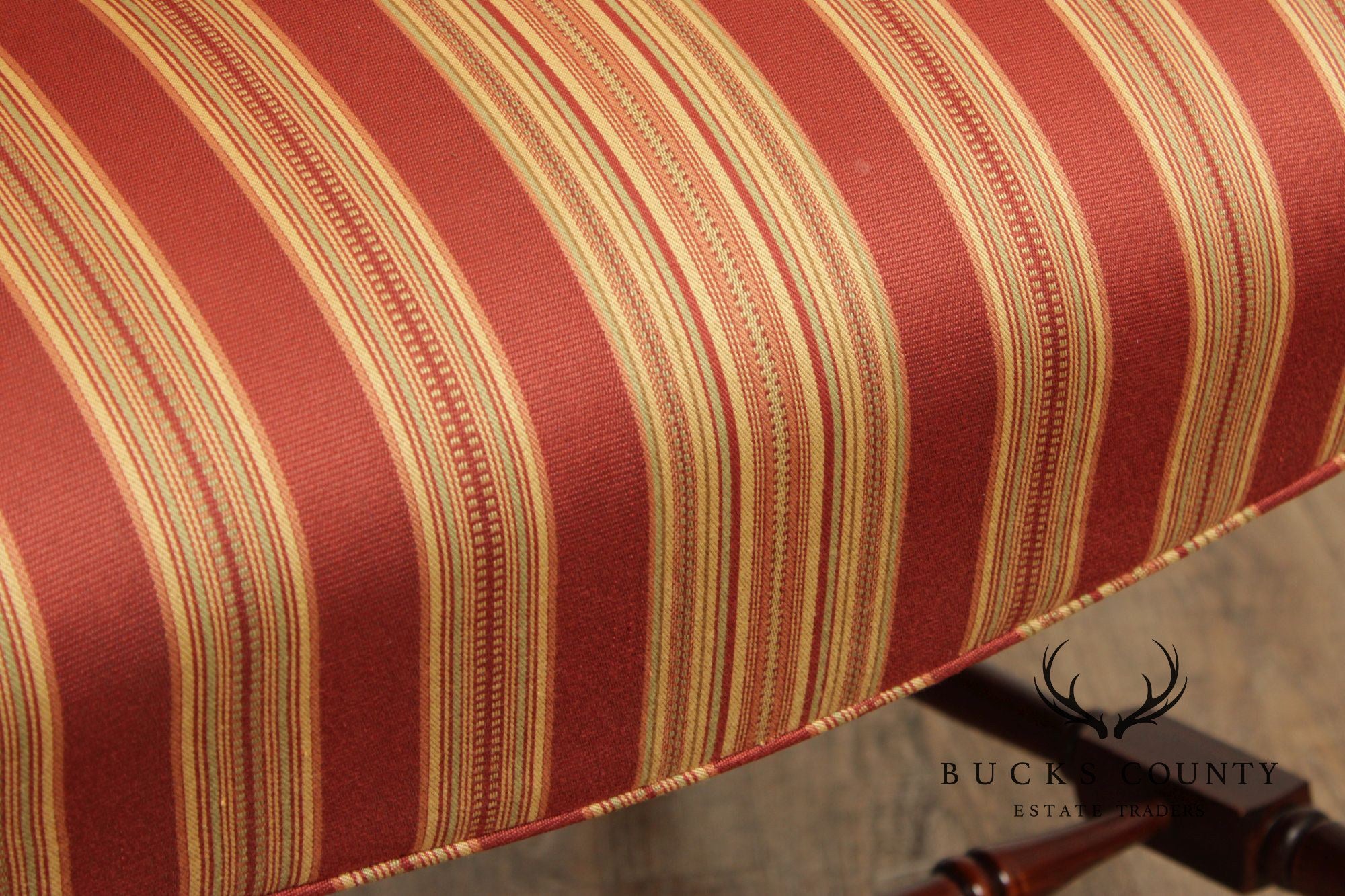 Fairfield Queen Anne Style Pair of Cherry Armchairs