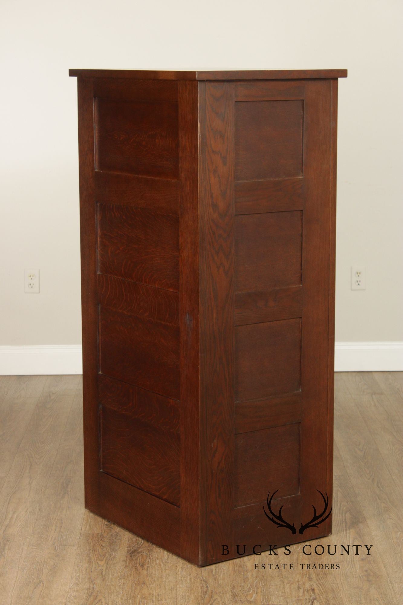 Stickley Mission Collection Oak Four Drawer File Cabinet
