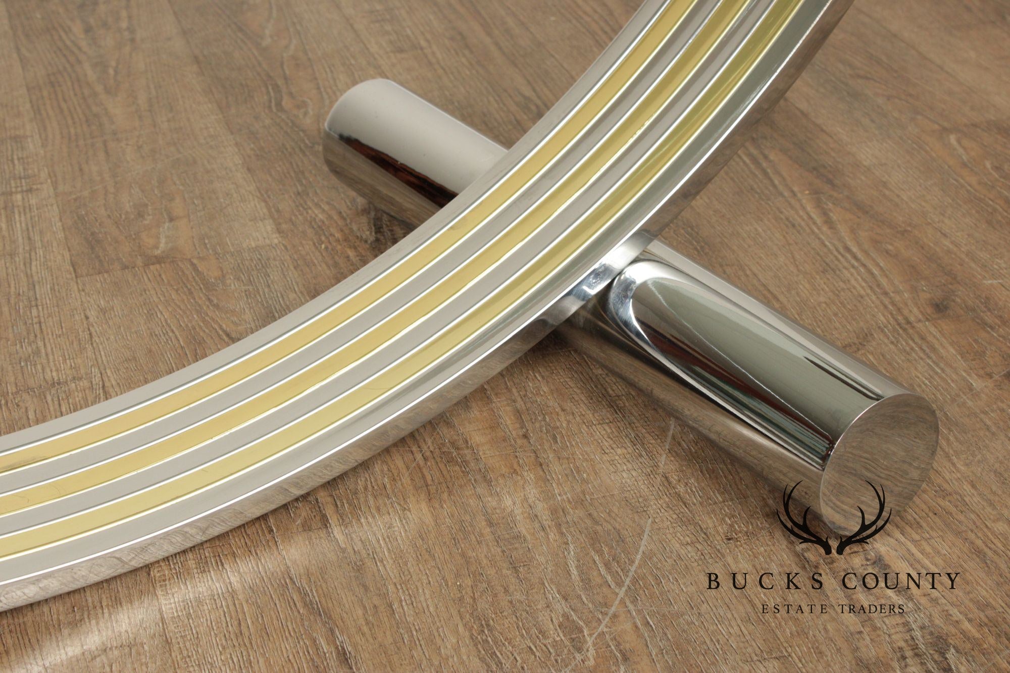 Italian Modern Glass Top Chrome Dining Table Renato Zevi