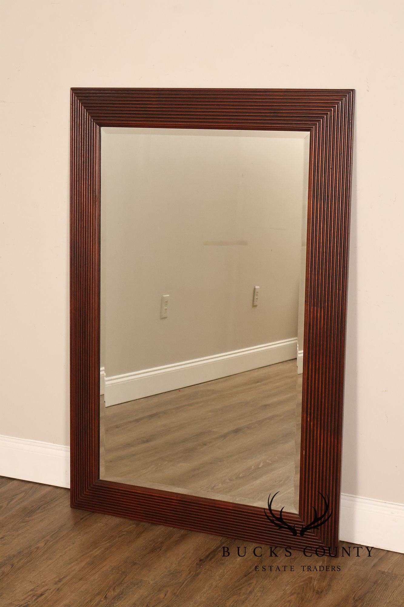 Ethan Allen 'British Classics' Reeded Frame Wall Mirror