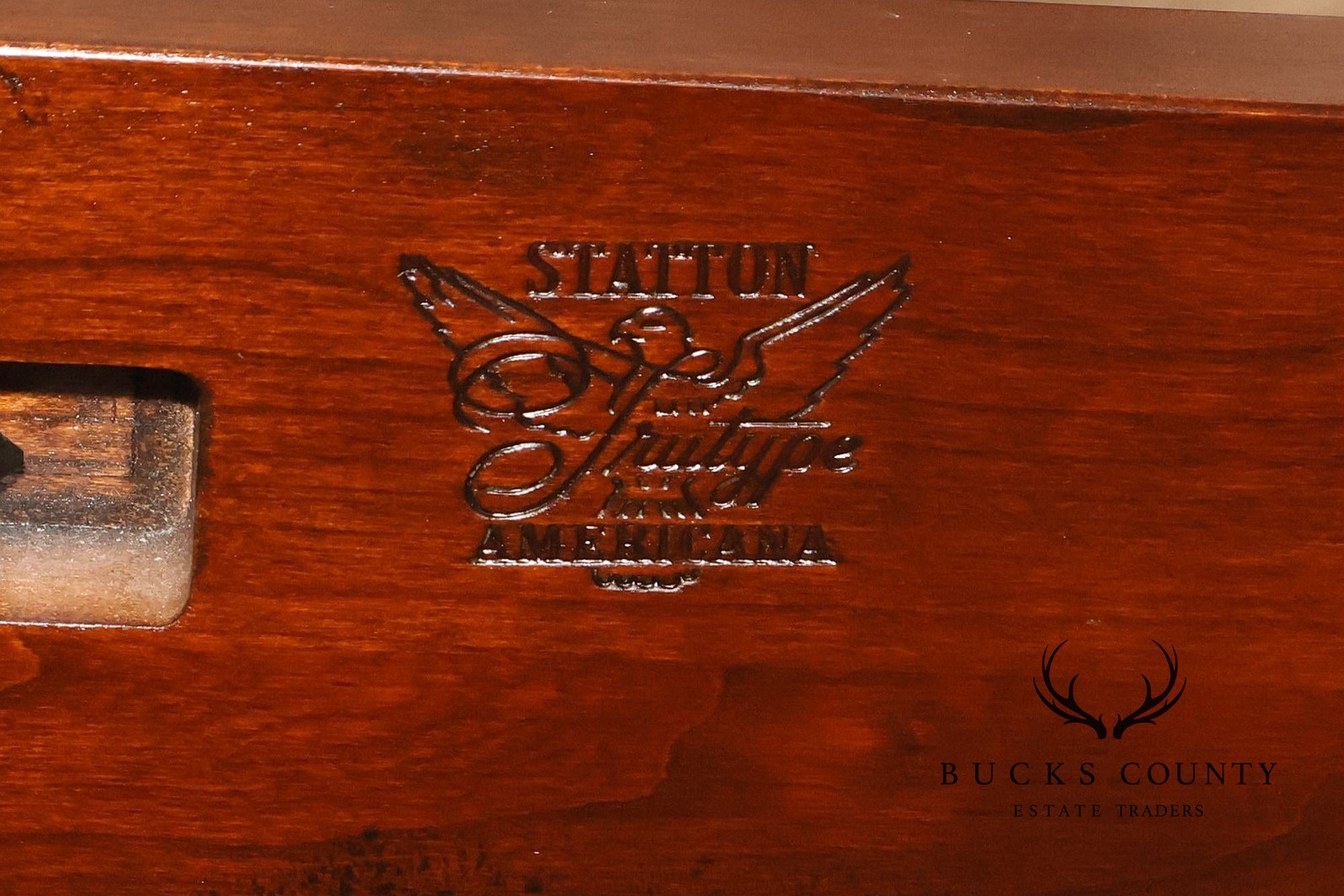 Statton King Size Carved Cherry Poster Bed
