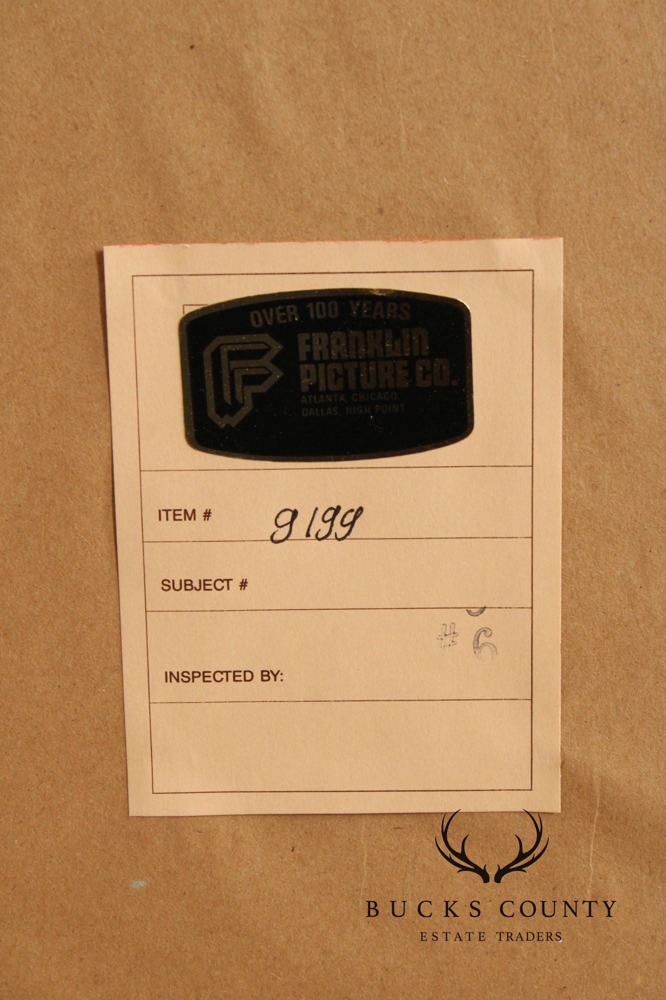 Expressionist Style Large Framed Print