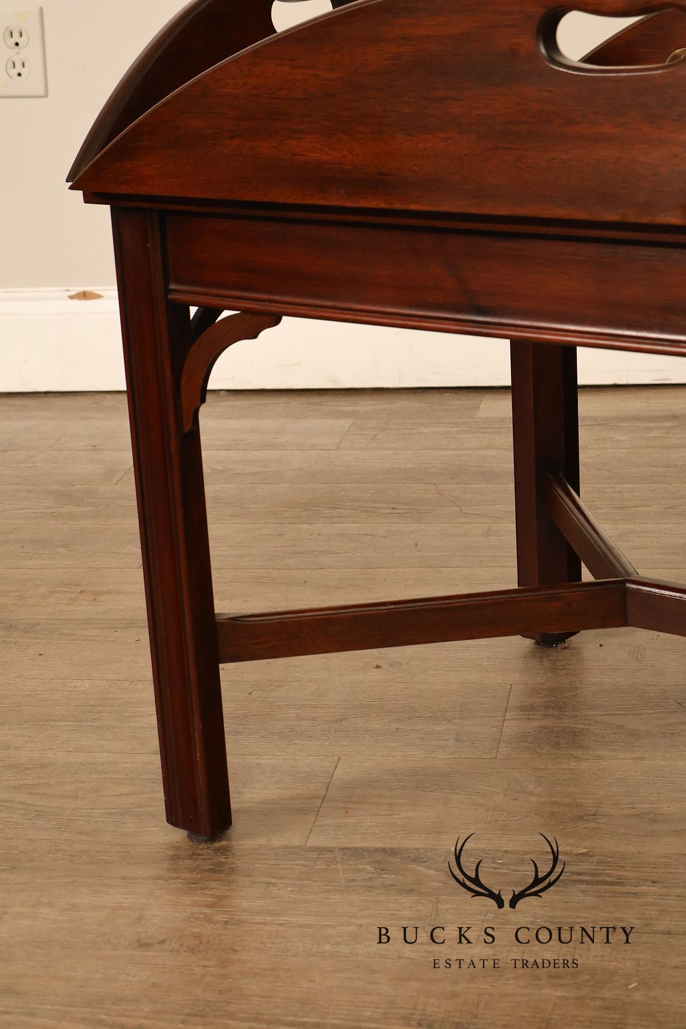 Henkel Harris Mahogany Butler’s Tray Coffee Table
