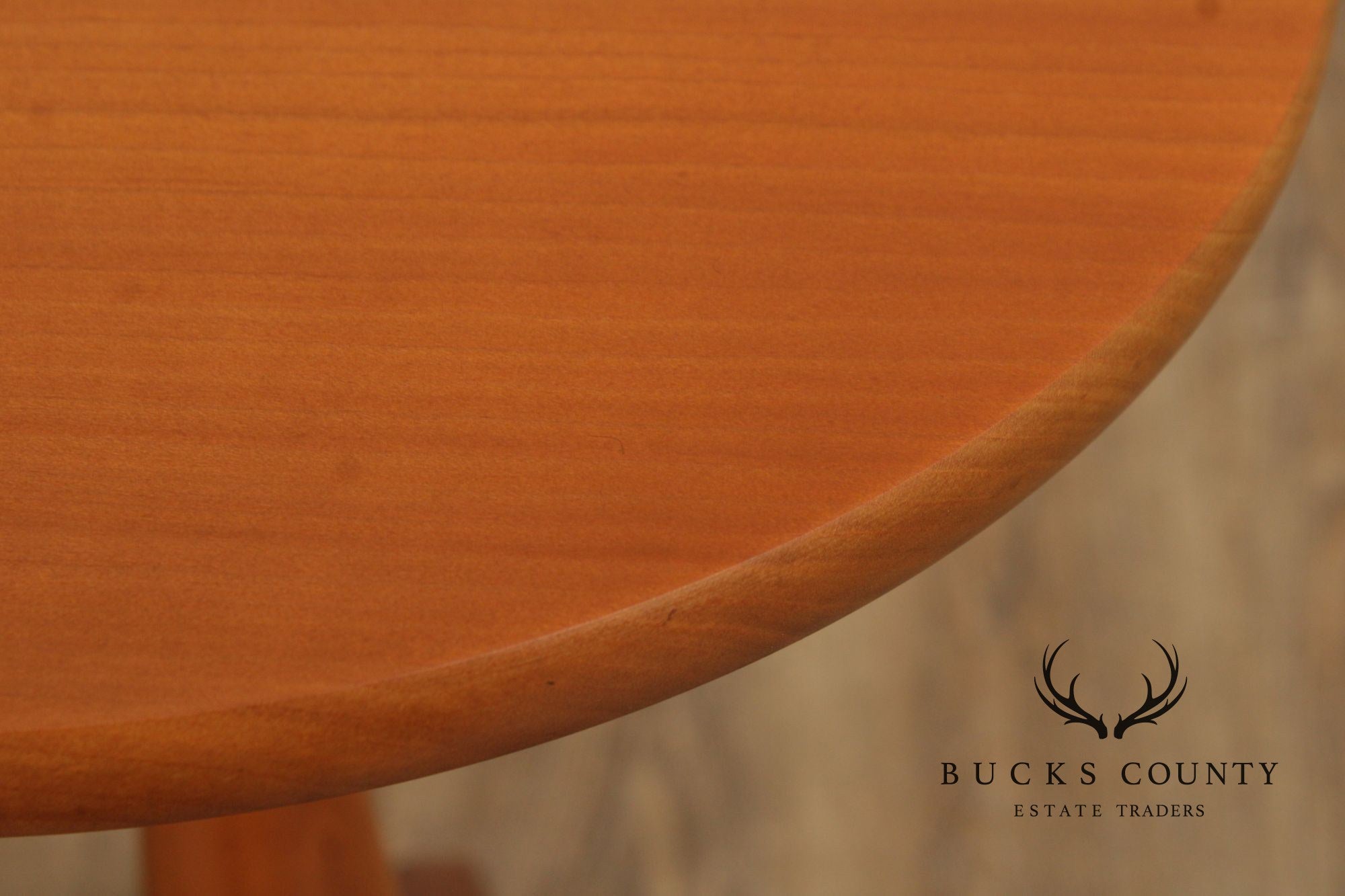 Skaker Style Round Cherry Side Table