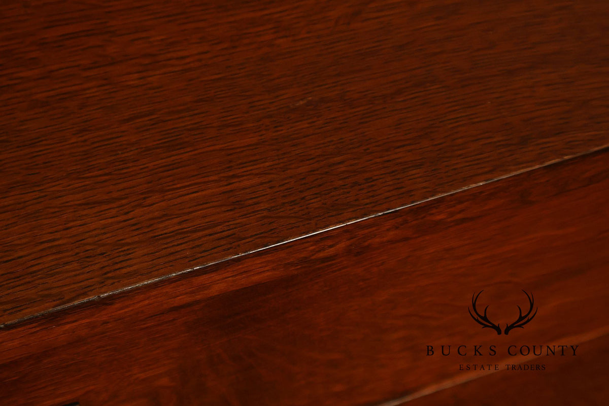 Stickley Mission Collection Pair Of Oak Three-Drawer Chests