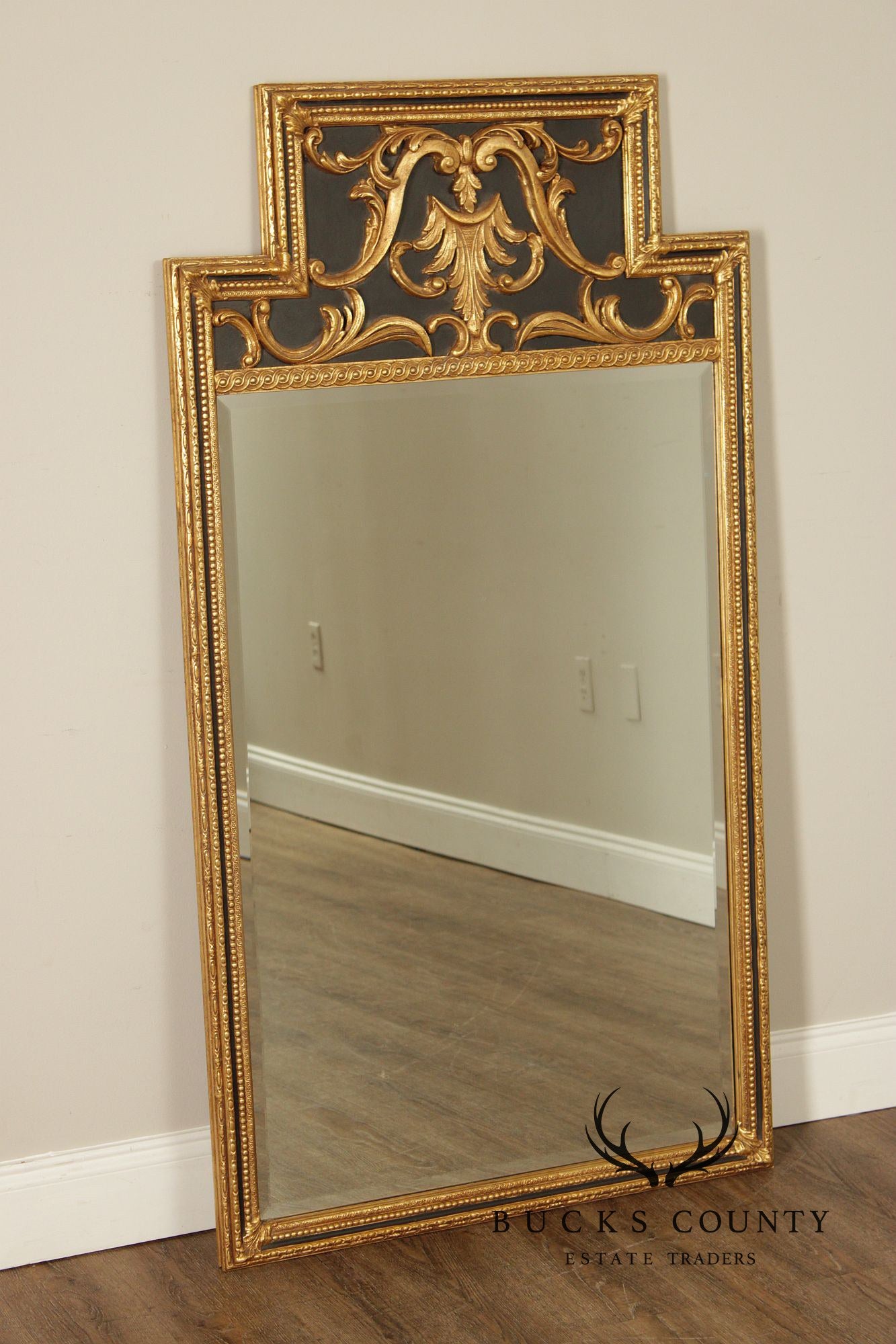 Friedman Brothers 'Malabar' Partial Gilt Frame Wall Mirror