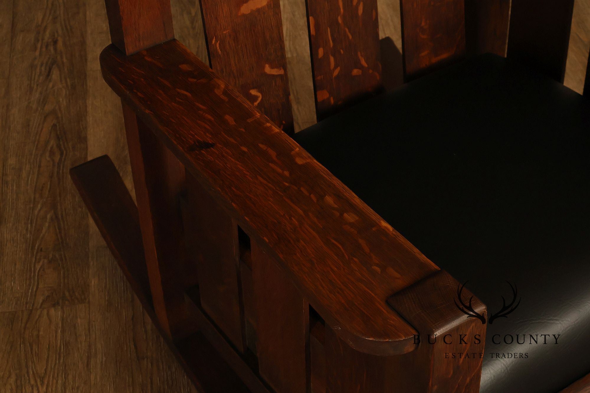 Langslow, Fowler Co. Antique Mission Oak Rocker