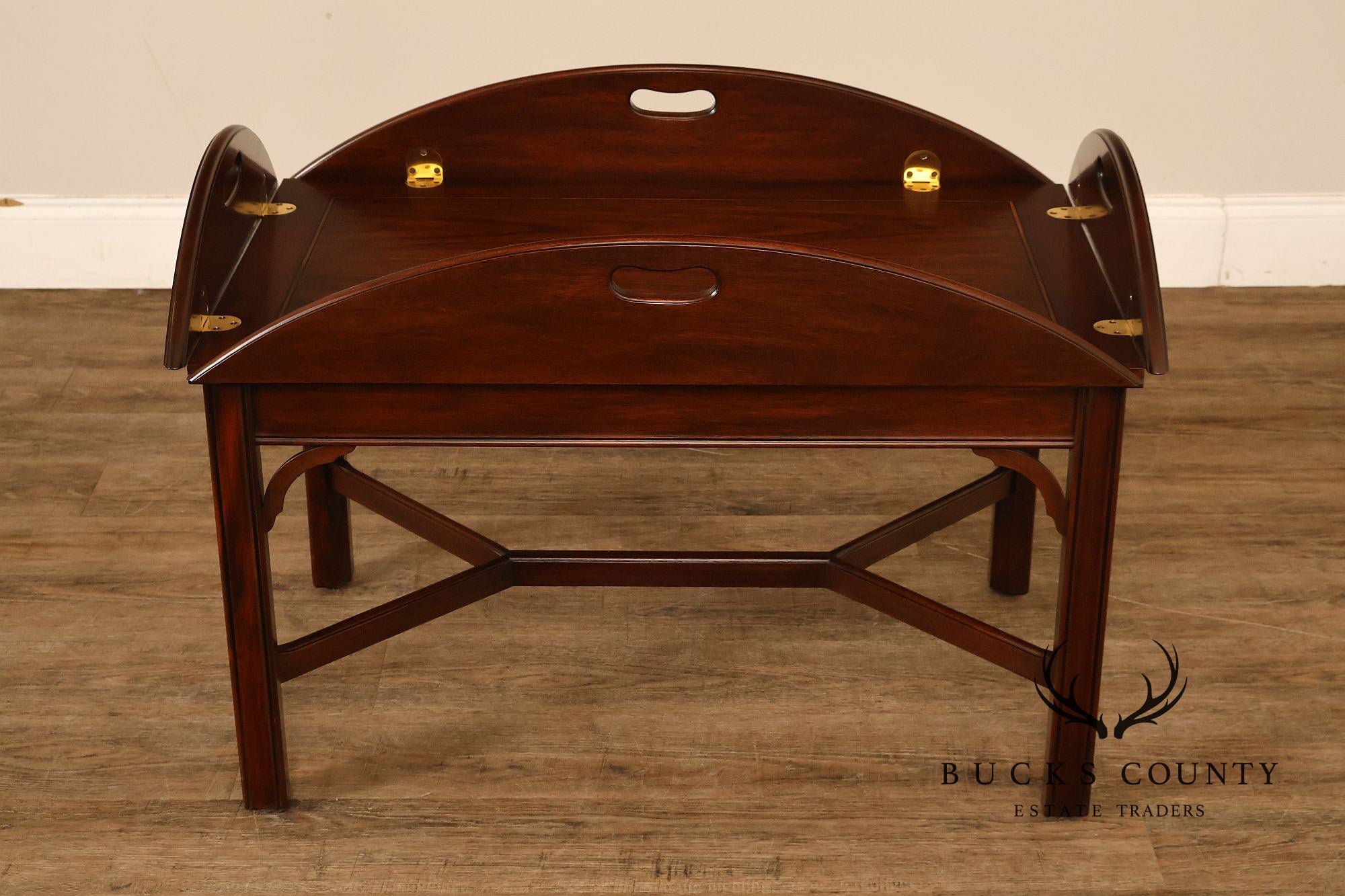 Henkel Harris Mahogany Butler’s Tray Coffee Table