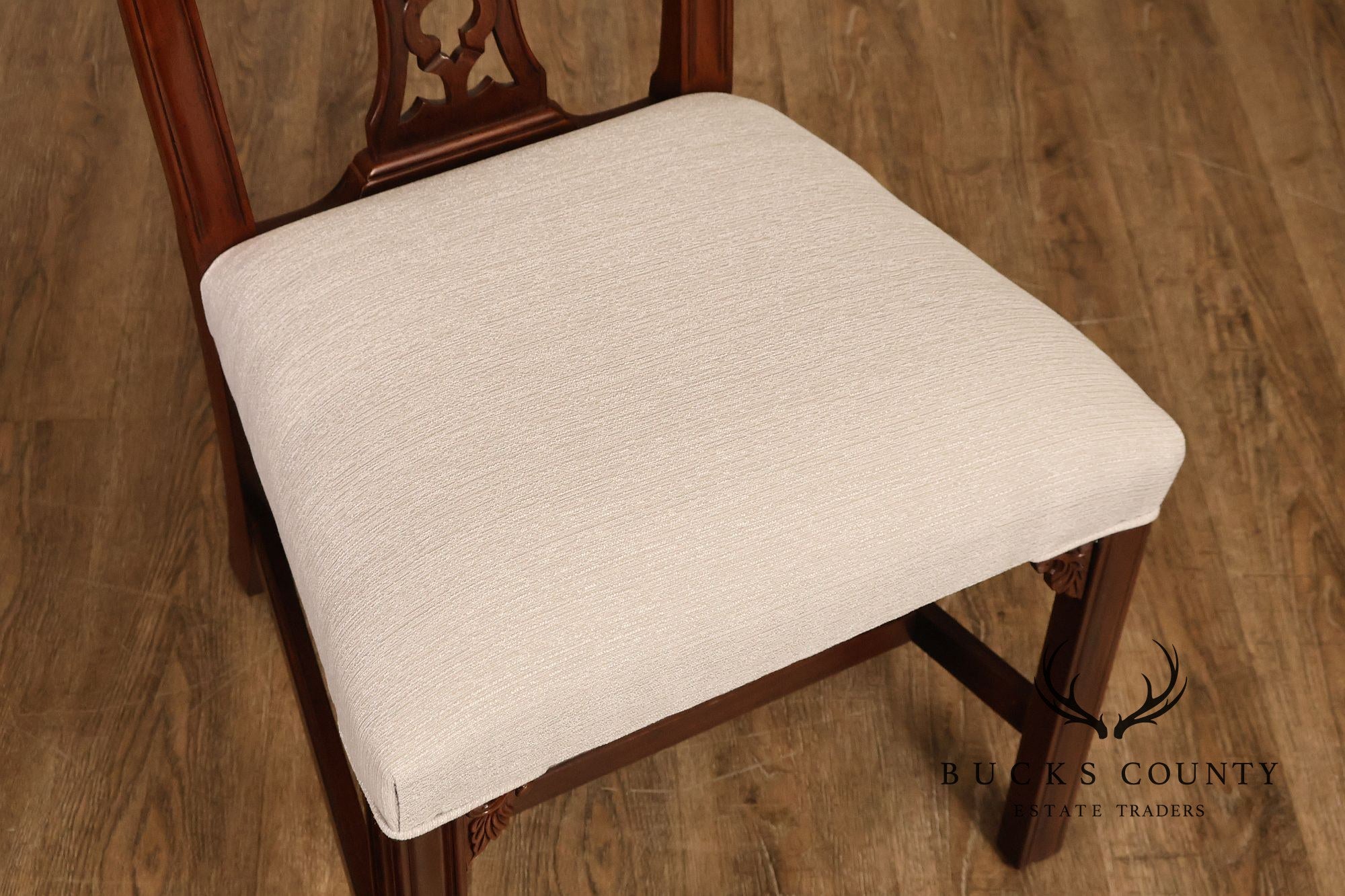 Chippendale Style Set of Six Mahogany Dining Chairs