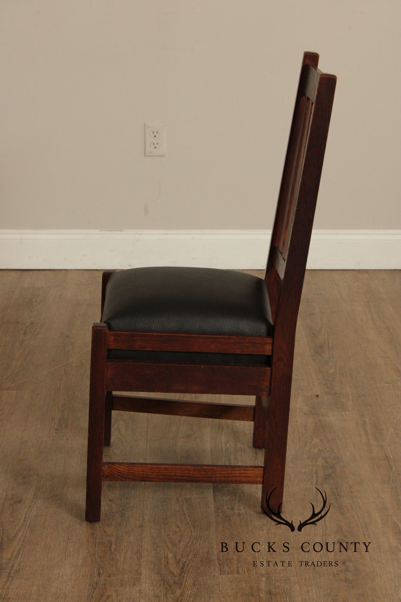 Knaus Meisterwerk Furniture Mission Oak Side Chair