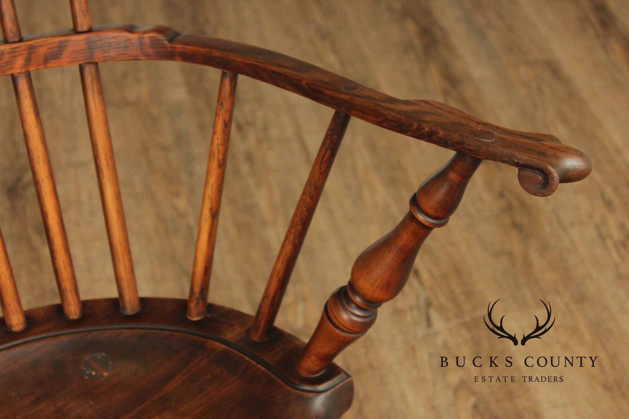 John M. Bair Custom Quality Vintage Comb Back Windsor Armchair