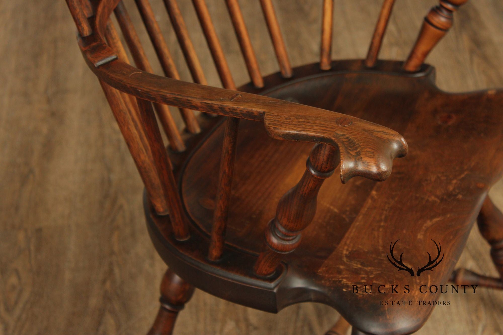 John M. Bair Custom Quality Vintage Comb Back Windsor Armchair
