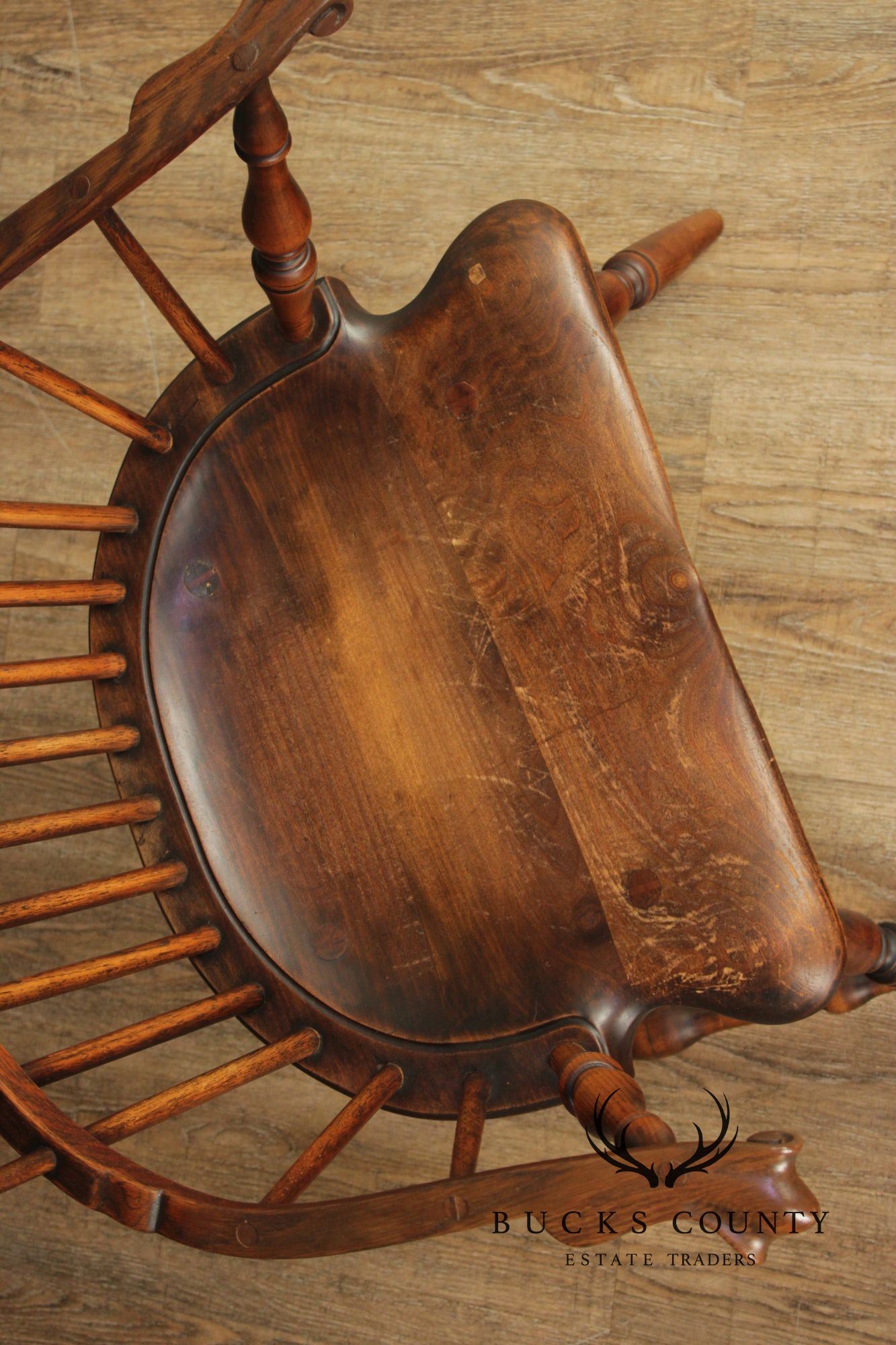 John M. Bair Custom Quality Vintage Comb Back Windsor Armchair
