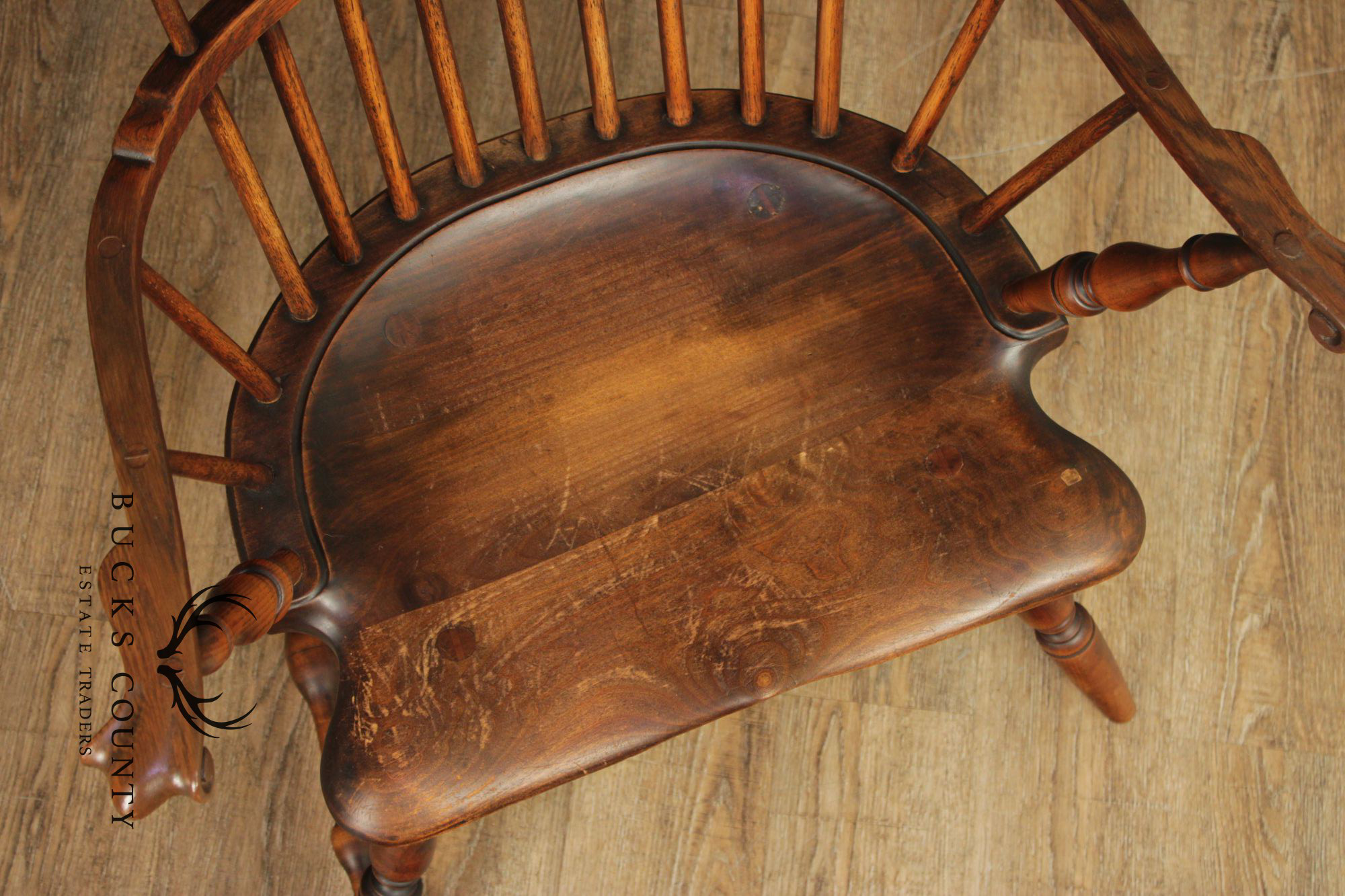 John M. Bair Custom Quality Vintage Comb Back Windsor Armchair