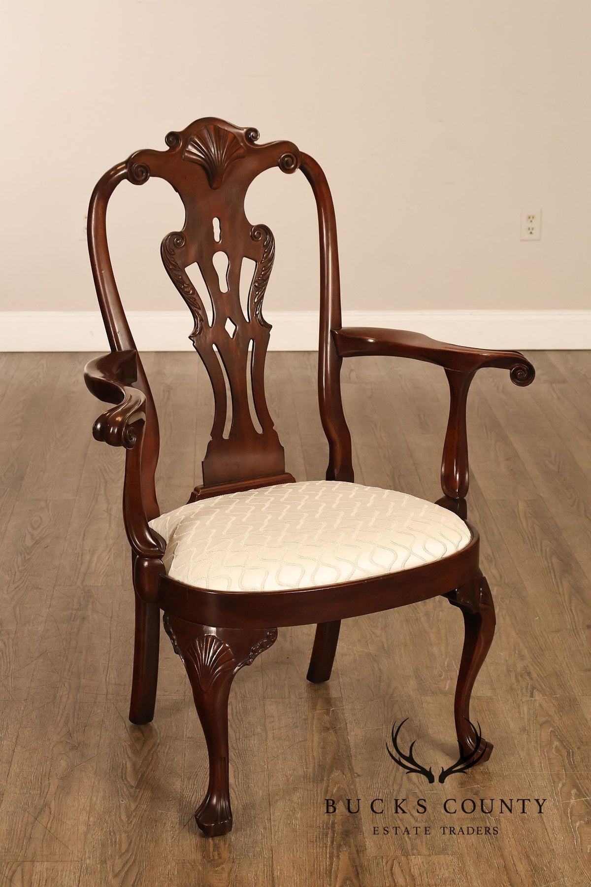 Henredon 'Rittenhouse Square' Set of Six Mahogany Dining Chairs
