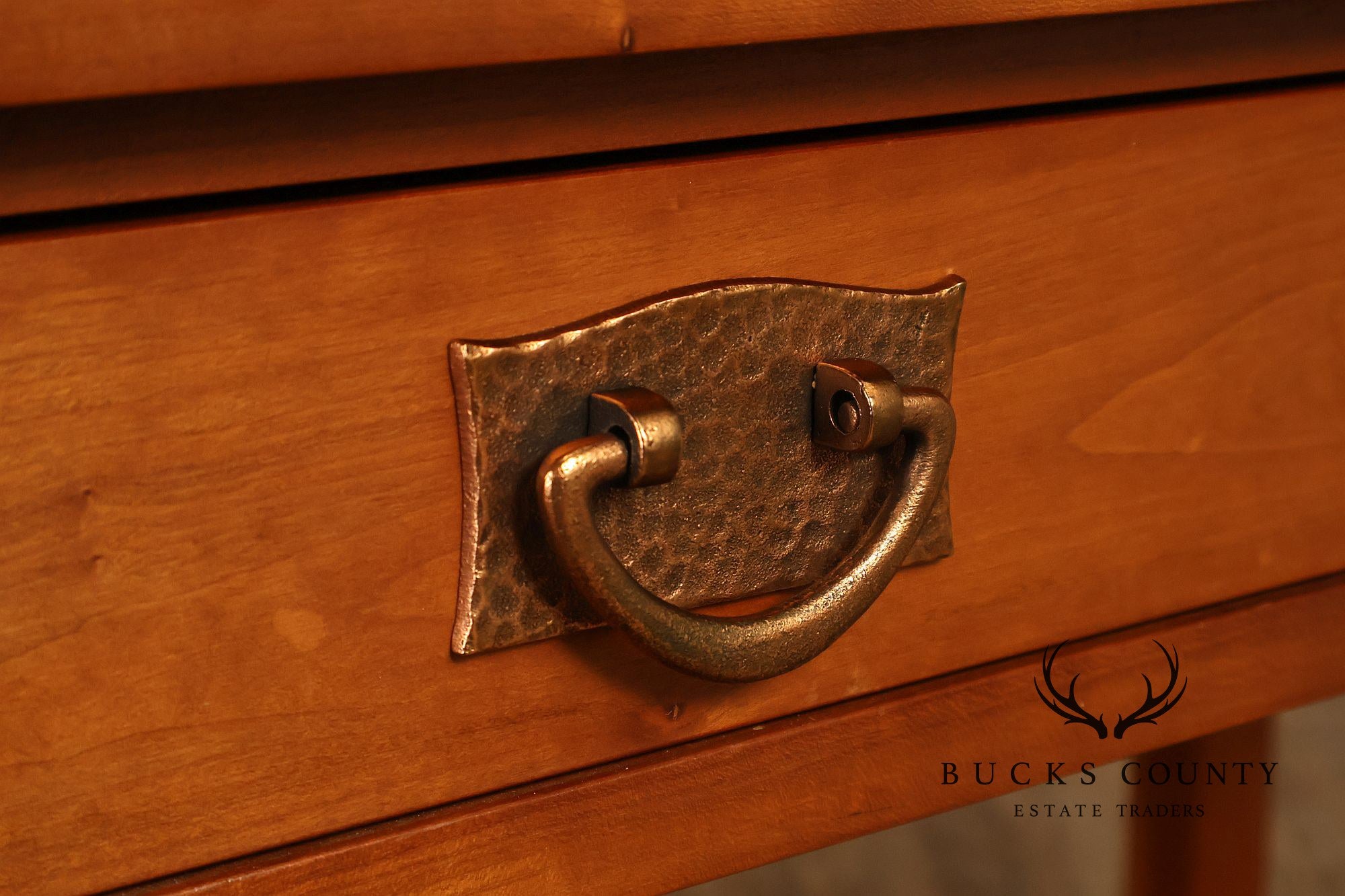 Stickley Mission Collection Cherry Writing Desk With Organizer Top