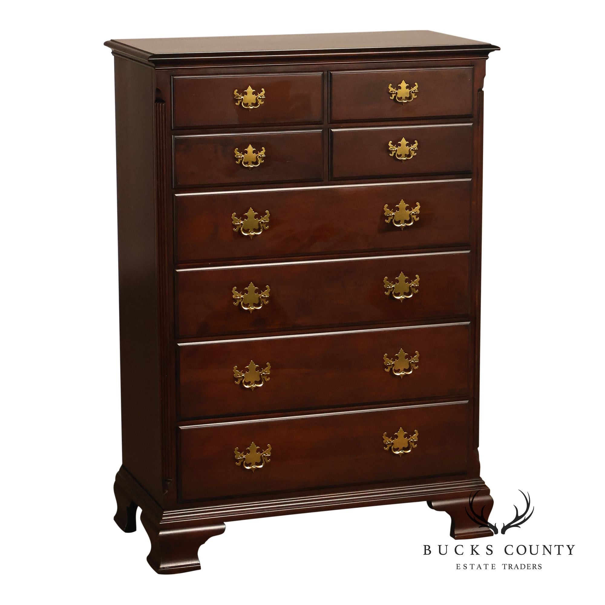 Kincaid Traditional Cherry Tall Chest Of Drawers