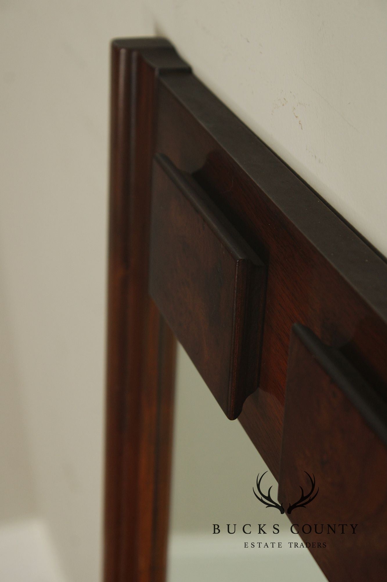 Mid Century Modern Brutalist Burl And Walnut Mirror