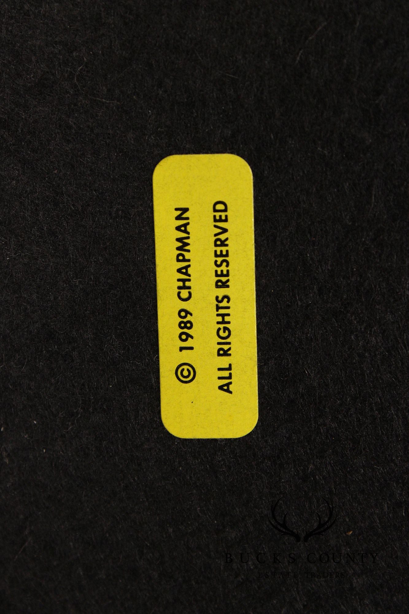 Vintage Chapman Brass Acanthus Leaf Table Lamp