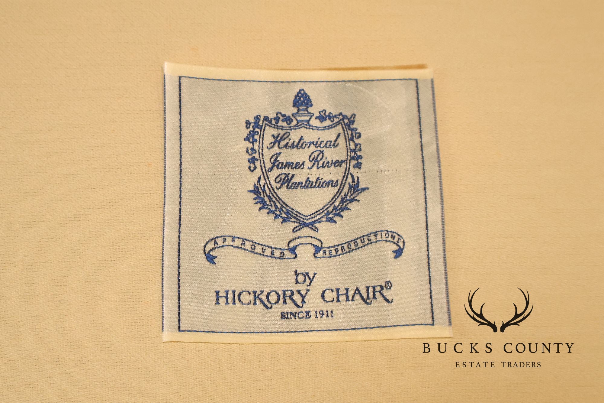 Hickory Chair 'Historical James River Plantations' Pair of Mahogany Sofas