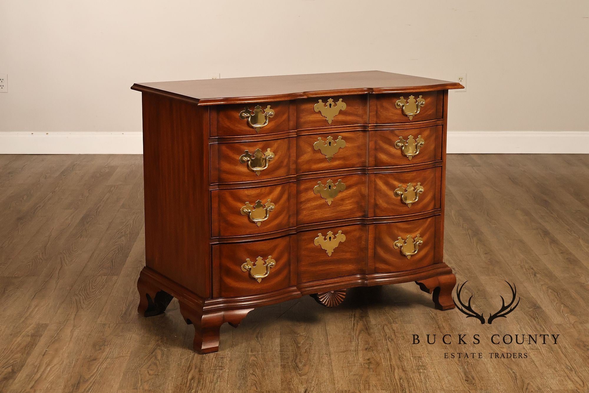 Henkel Harris SPNEA Mahogany Blockfront Chest