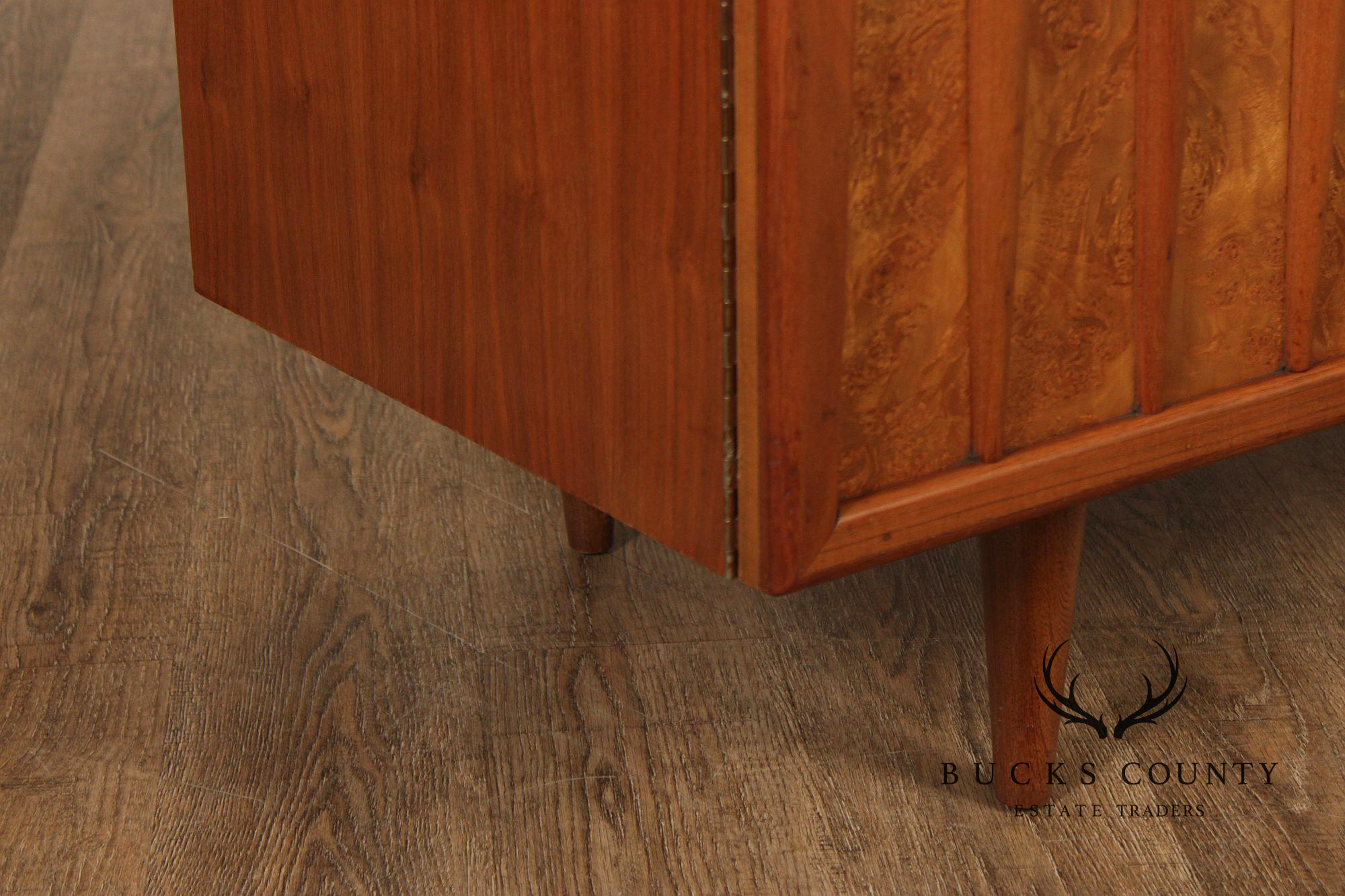 Mid Century Modern Walnut Long Dresser