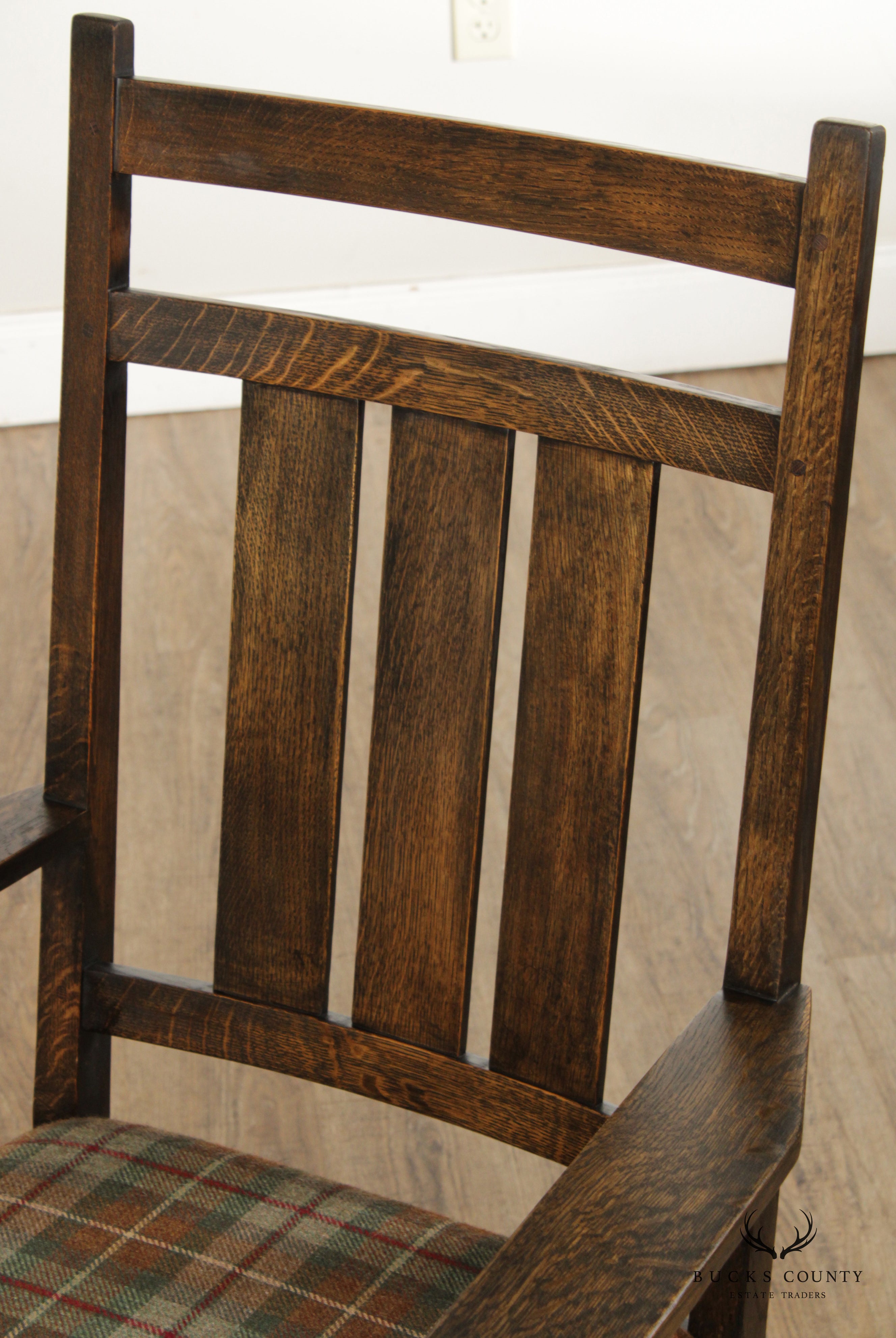 Stickley Mission Collection Harvey Ellis Oak Rocking Chair