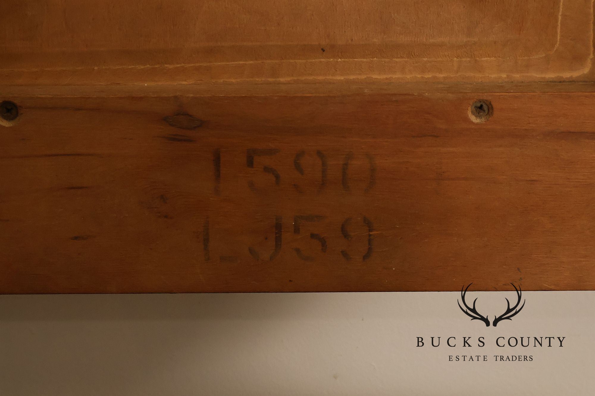 United Furniture Mid Century Diamond Walnut Queen Headboard