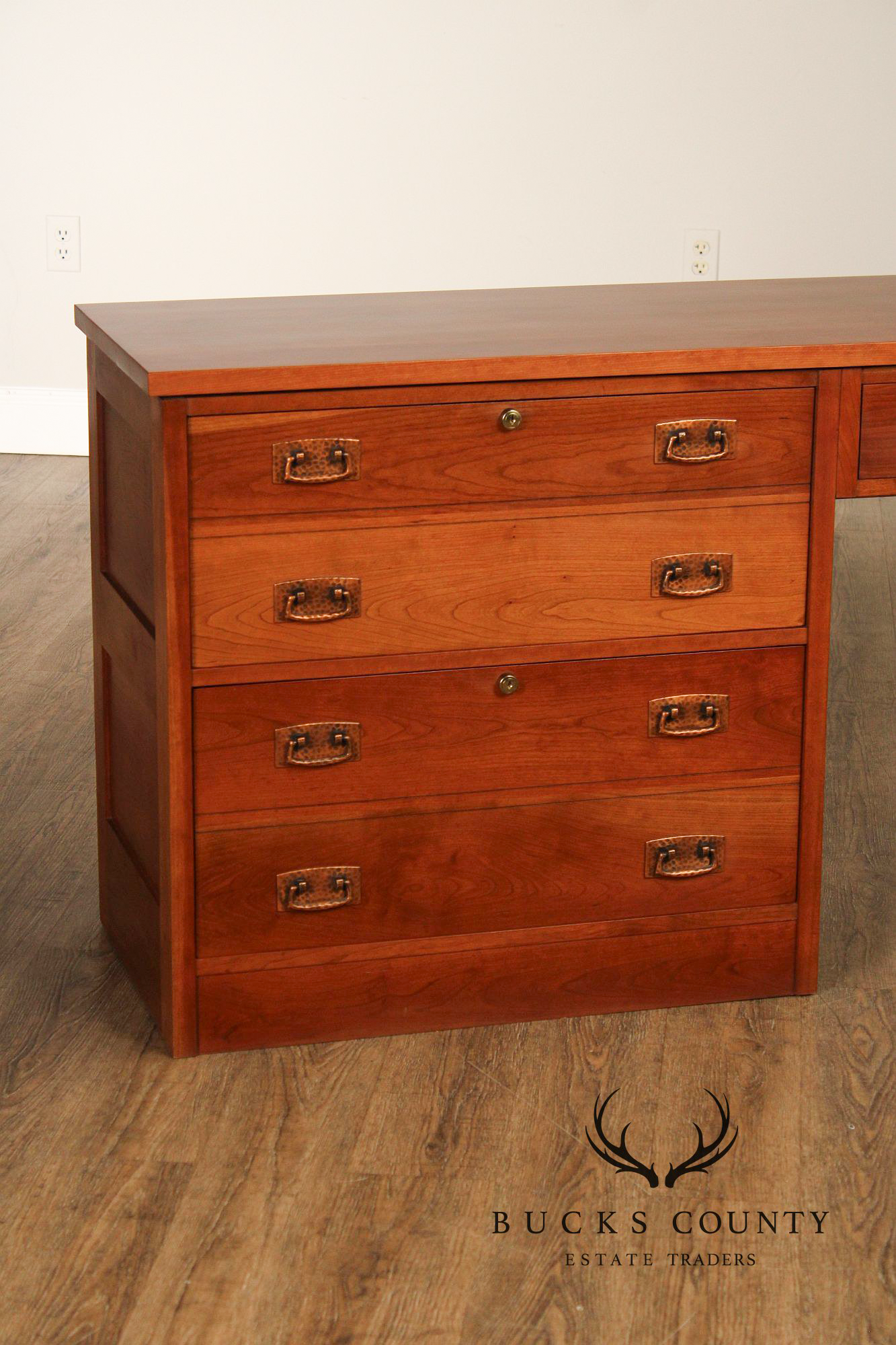 Stickley Mission Collection Cherry Credenza Desk