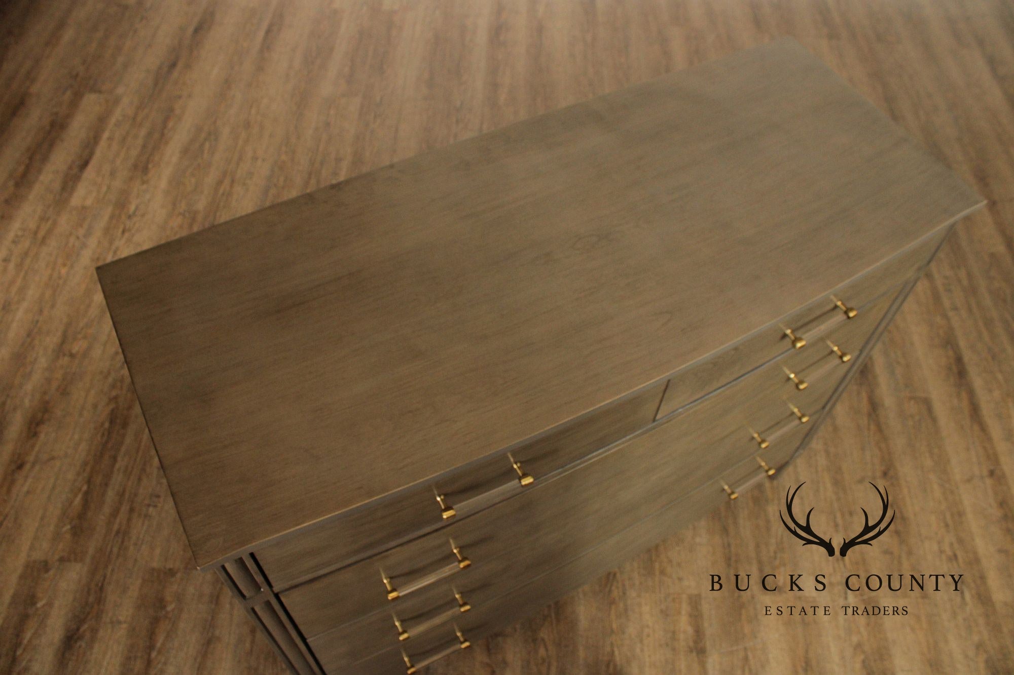 Stanley Furniture Mulholland Collection Gray Media Chest