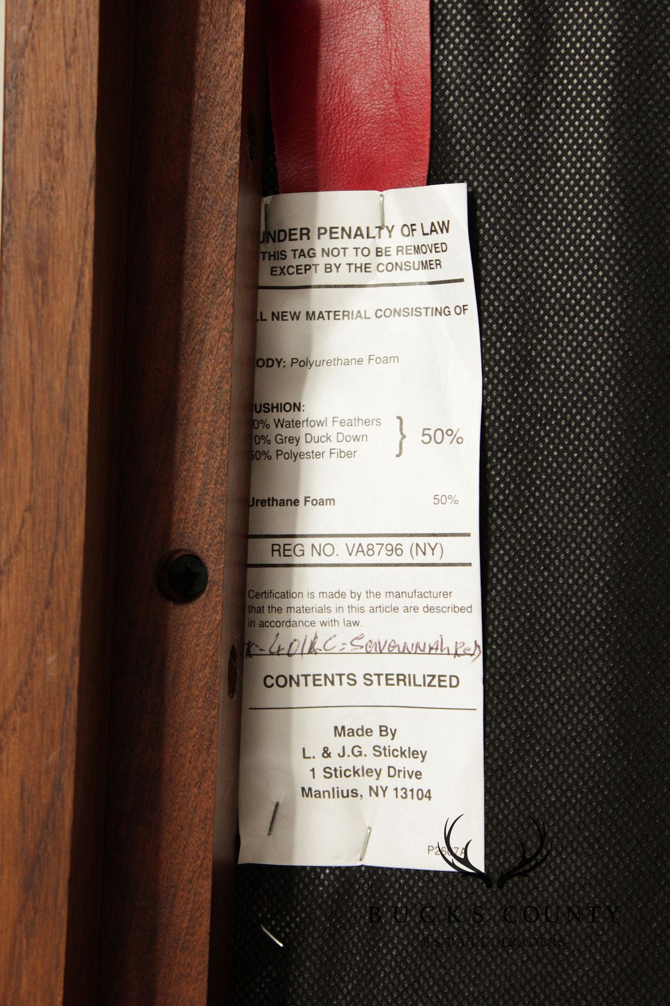 Stickley Mission Collection Oak And Leather Rocker