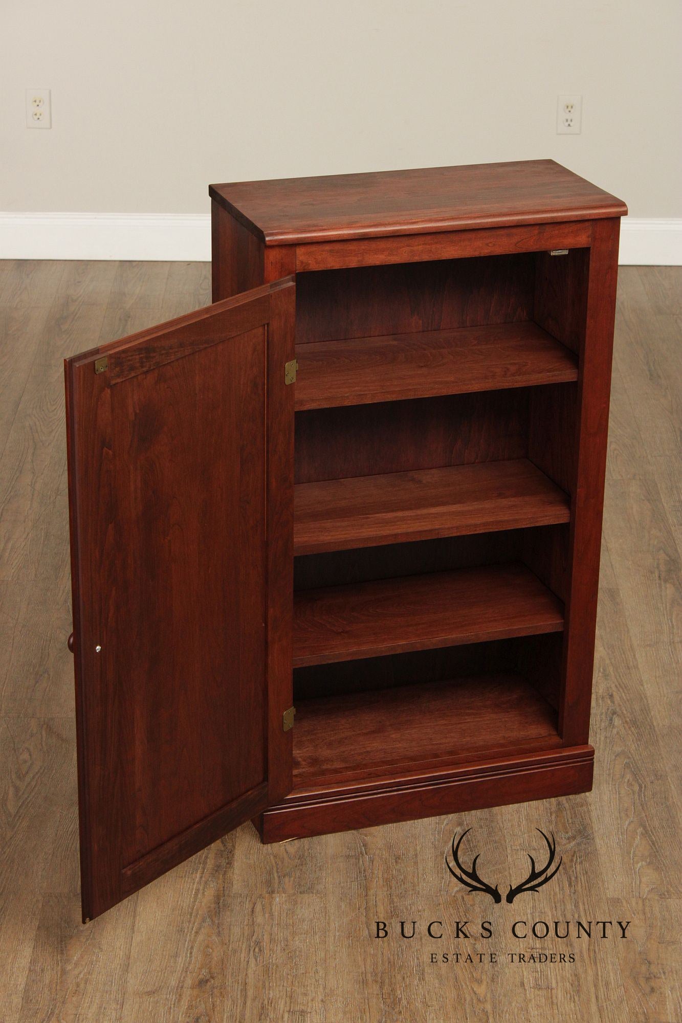 Woxall Woodcraft Custom Solid Cherry One Door Cabinet